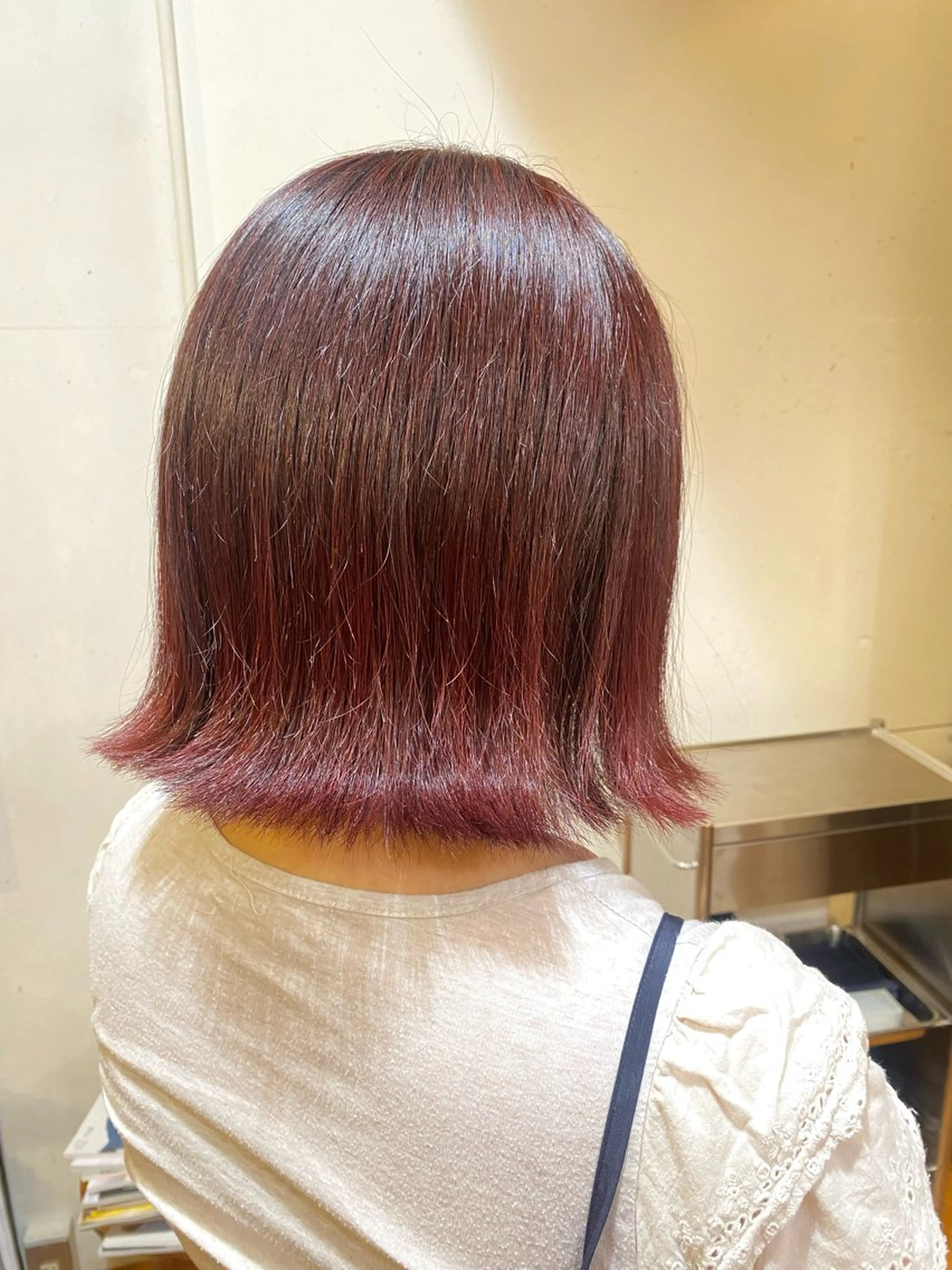 ミディアム miyu ボブモデル募集中のヘアスタイル