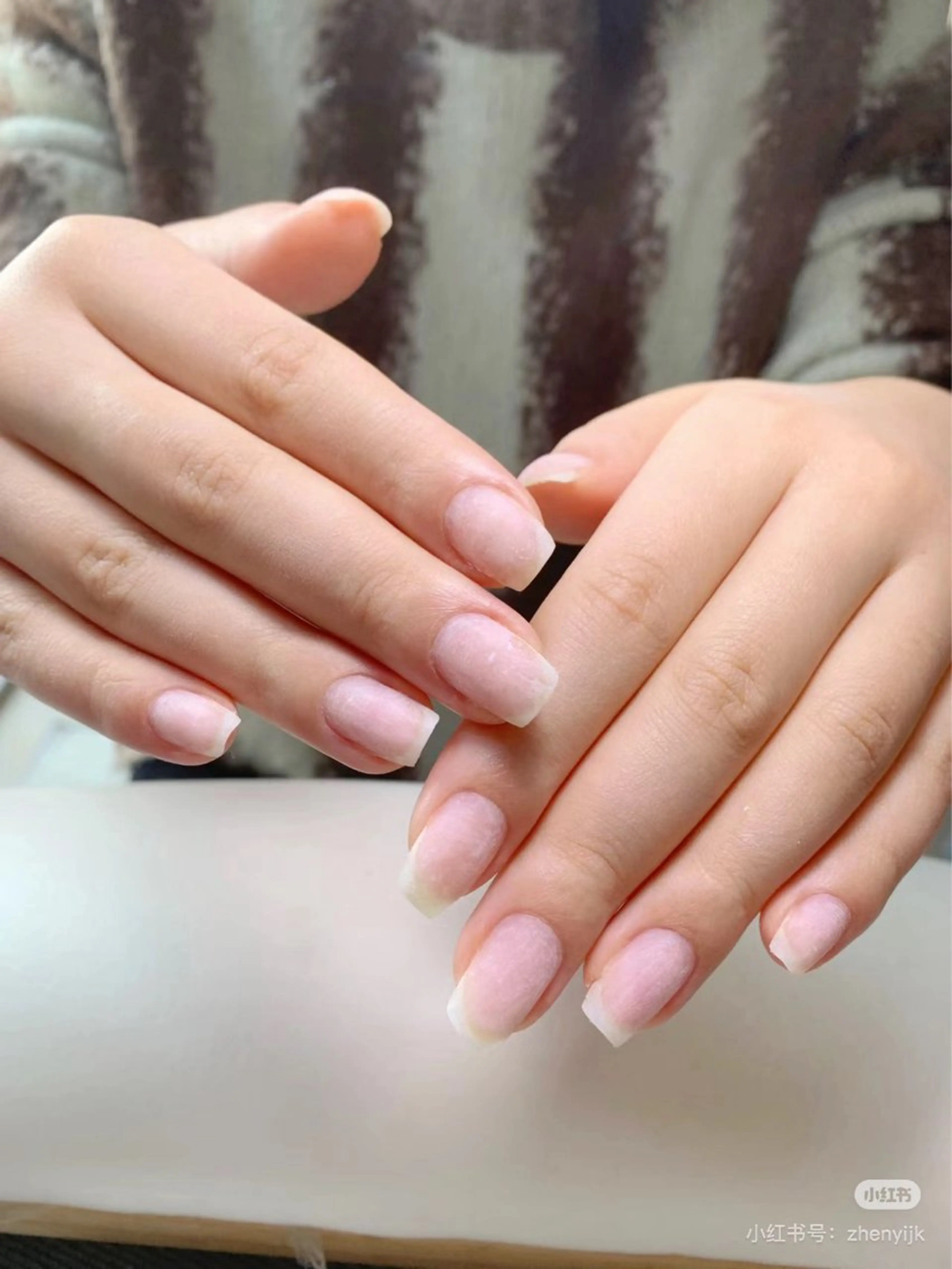 🌸自爪ジェルオフのみ　大きいパツ込みの写真
