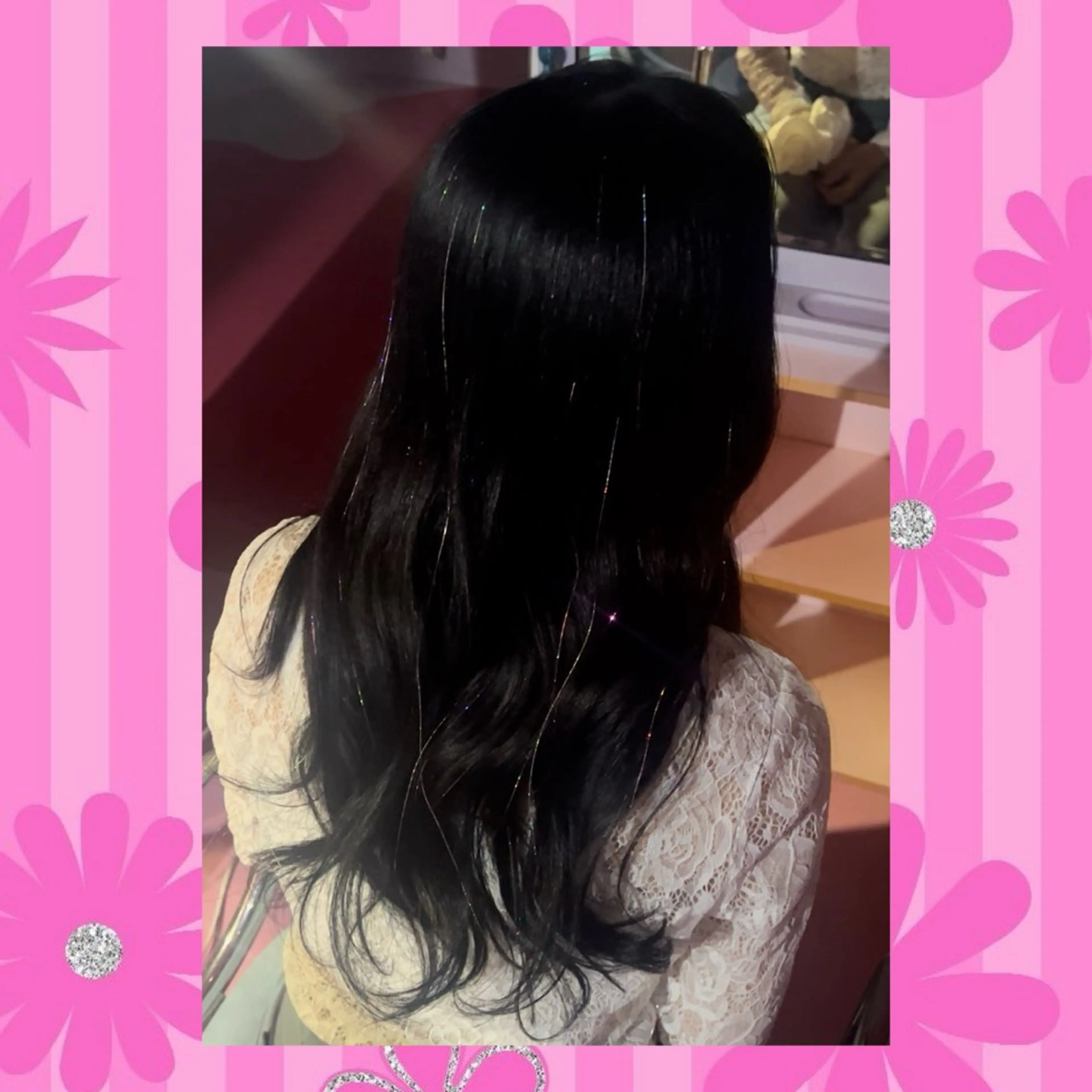 ロング ヘアアレンジ エクステ Miju 💖💜💫のヘアスタイル