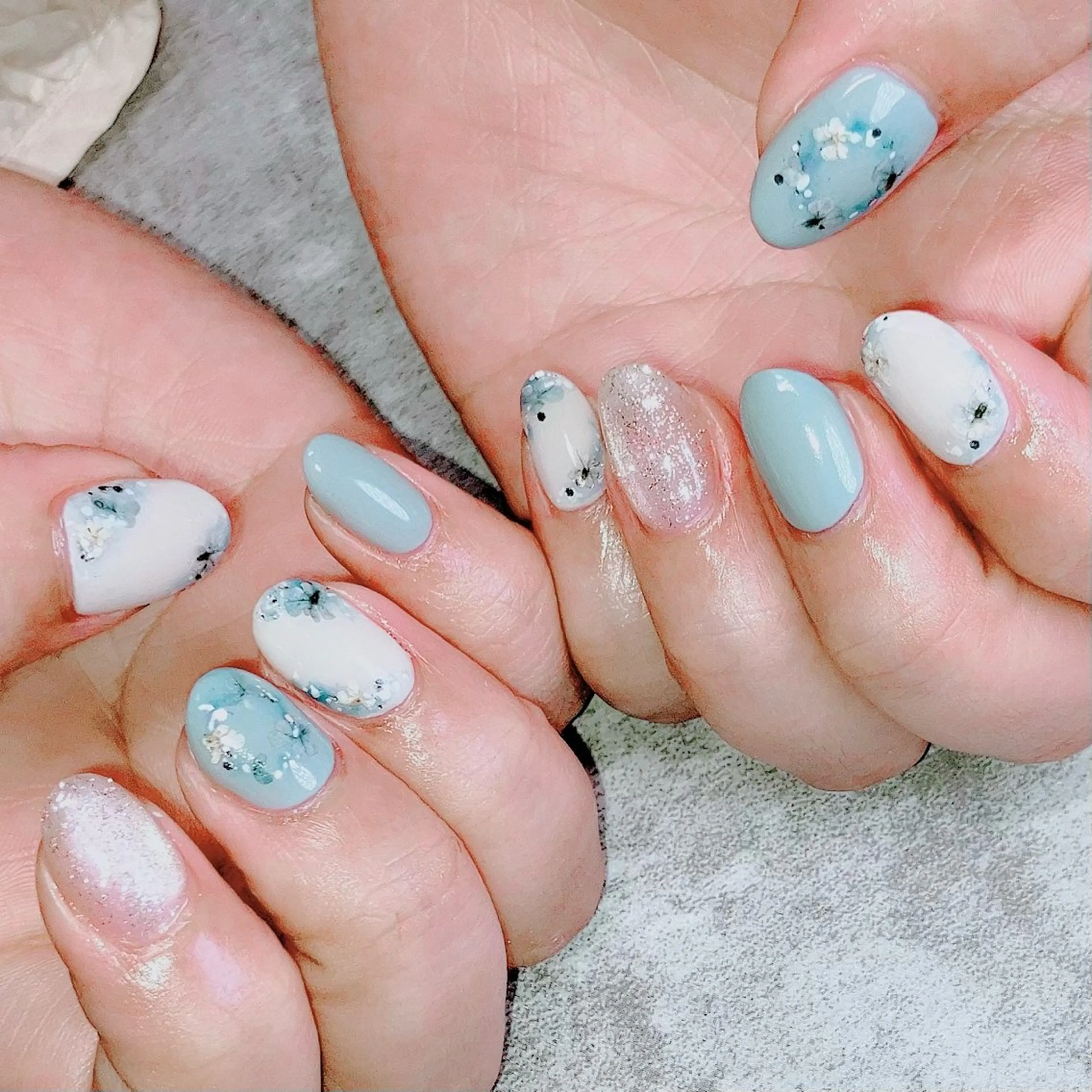 ネイル ハンドネイル ハンドケア haleyume所属・shino🌟 痛ネイルのネイルデザイン