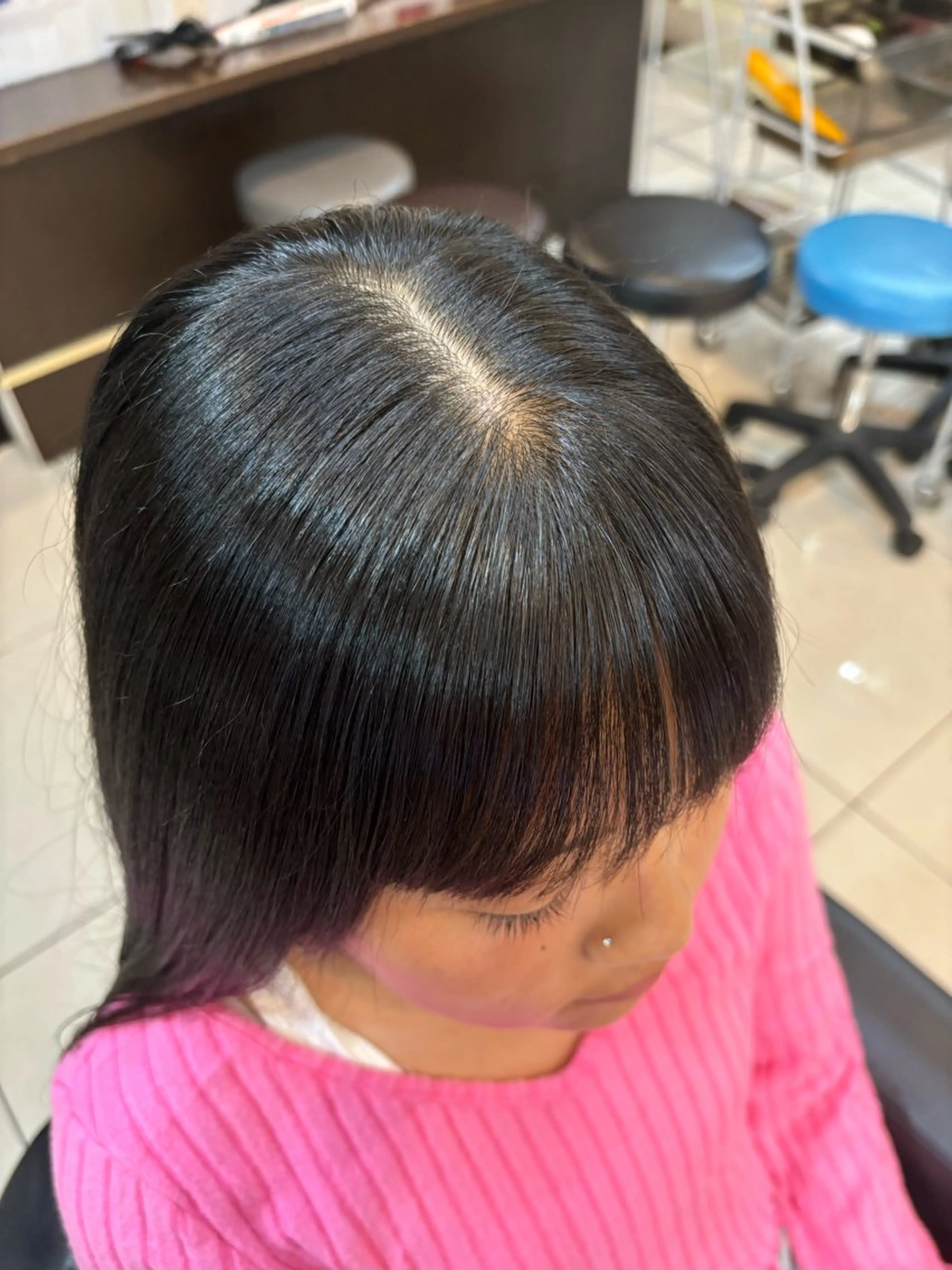 ロング 縮毛矯正 Riko 🎀🍪のヘアスタイル