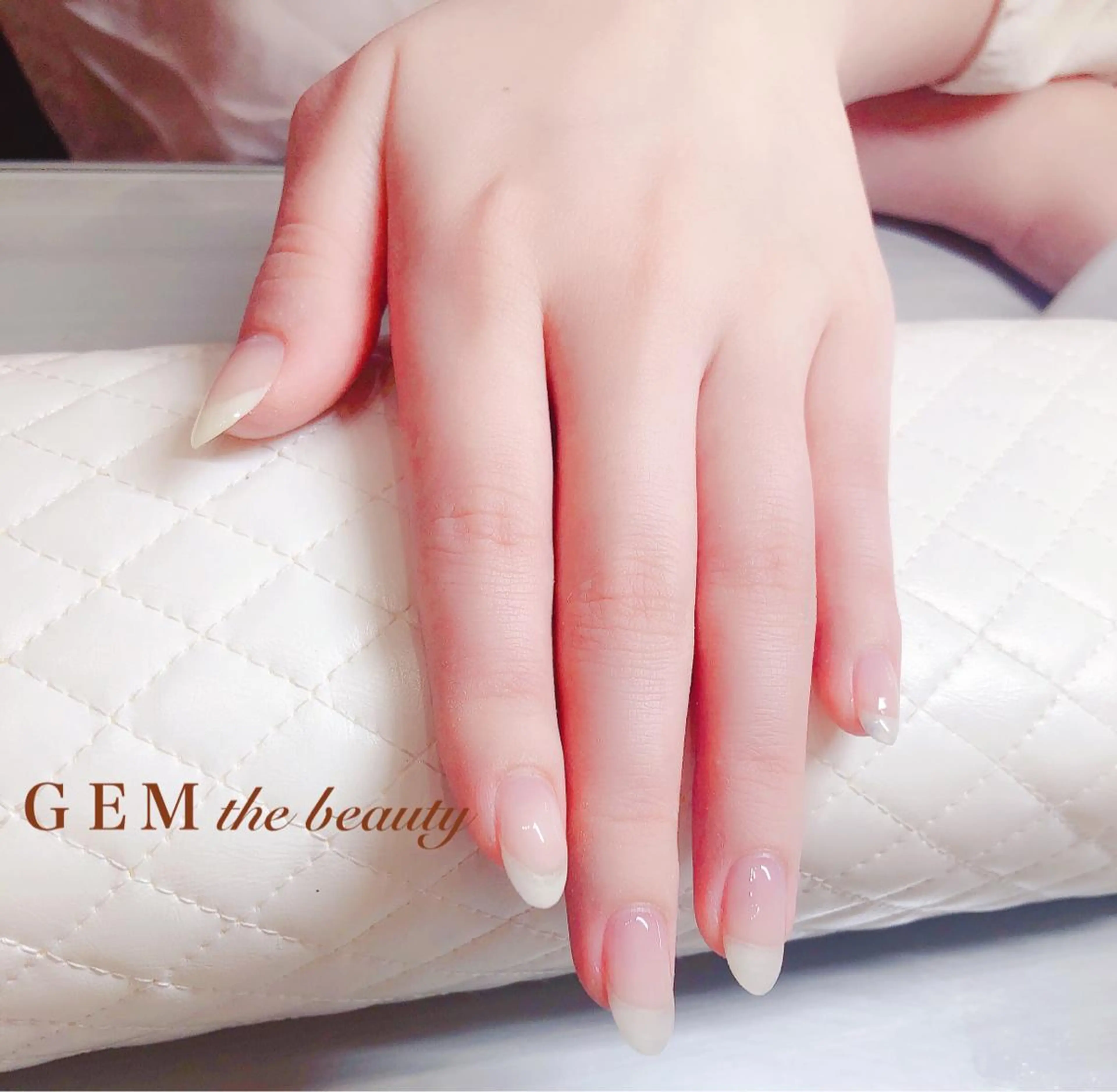 ネイル クリアネイル ジェルネイル GEM  the beautyのマツエク・マツパデザイン