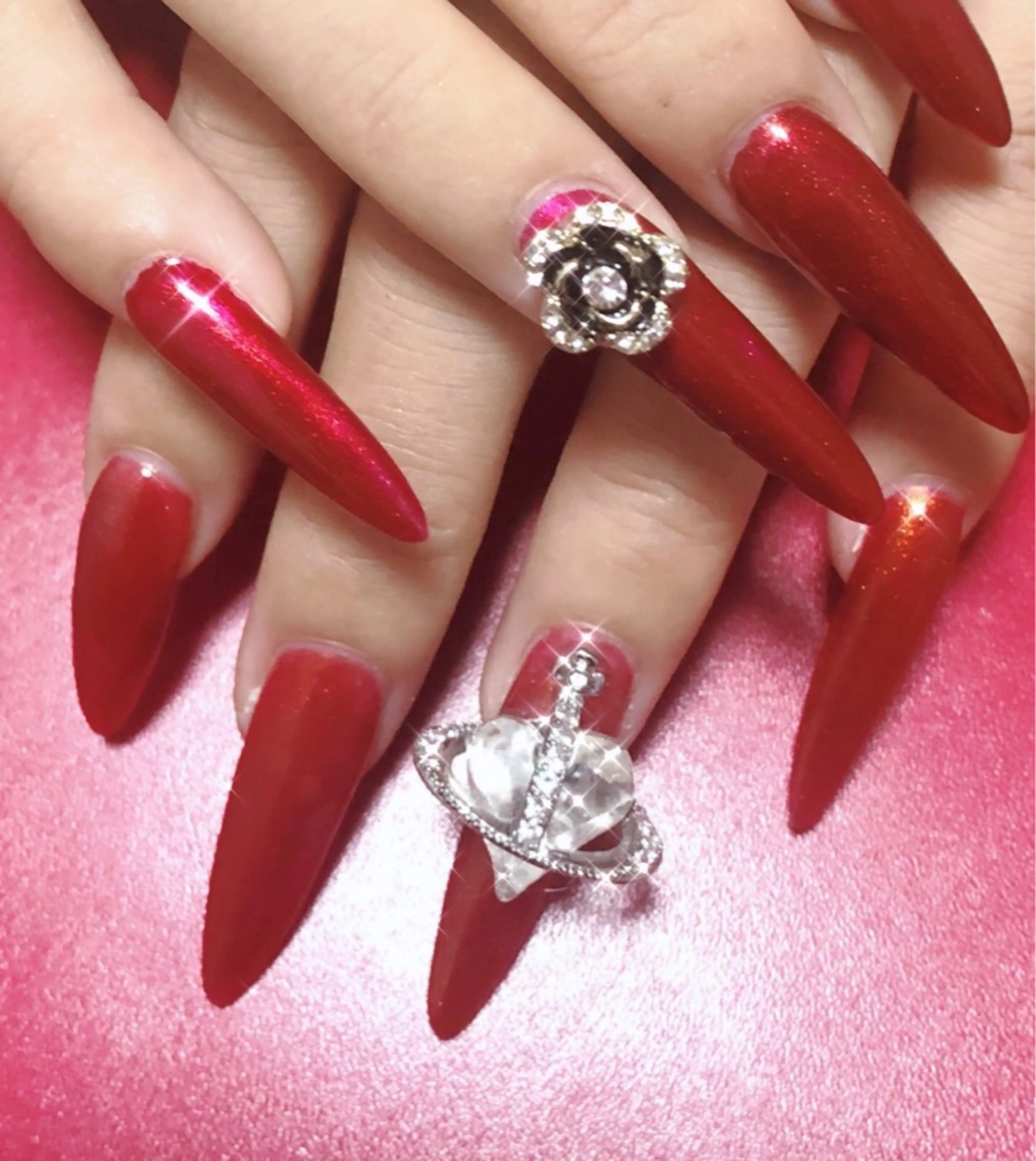 ネイル フレンチネイル ジェルネイル ガラスフレンチ グラデーション 韓国ネイル ハンドネイル ハンドケア 大門浜松町 ネイルのネイルデザイン