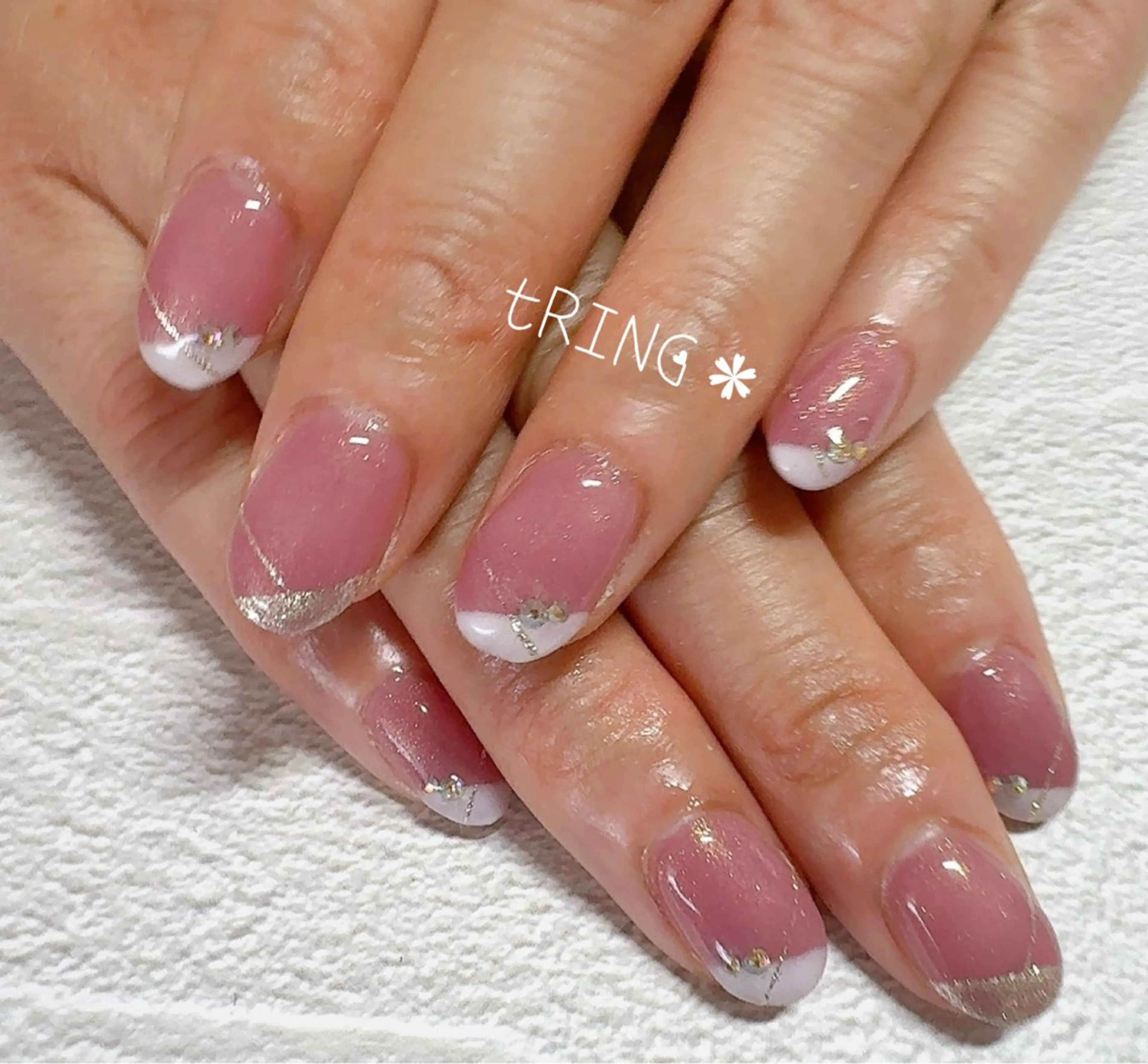 ネイル ハンドネイル tRING＊ しいの木台のネイルデザイン