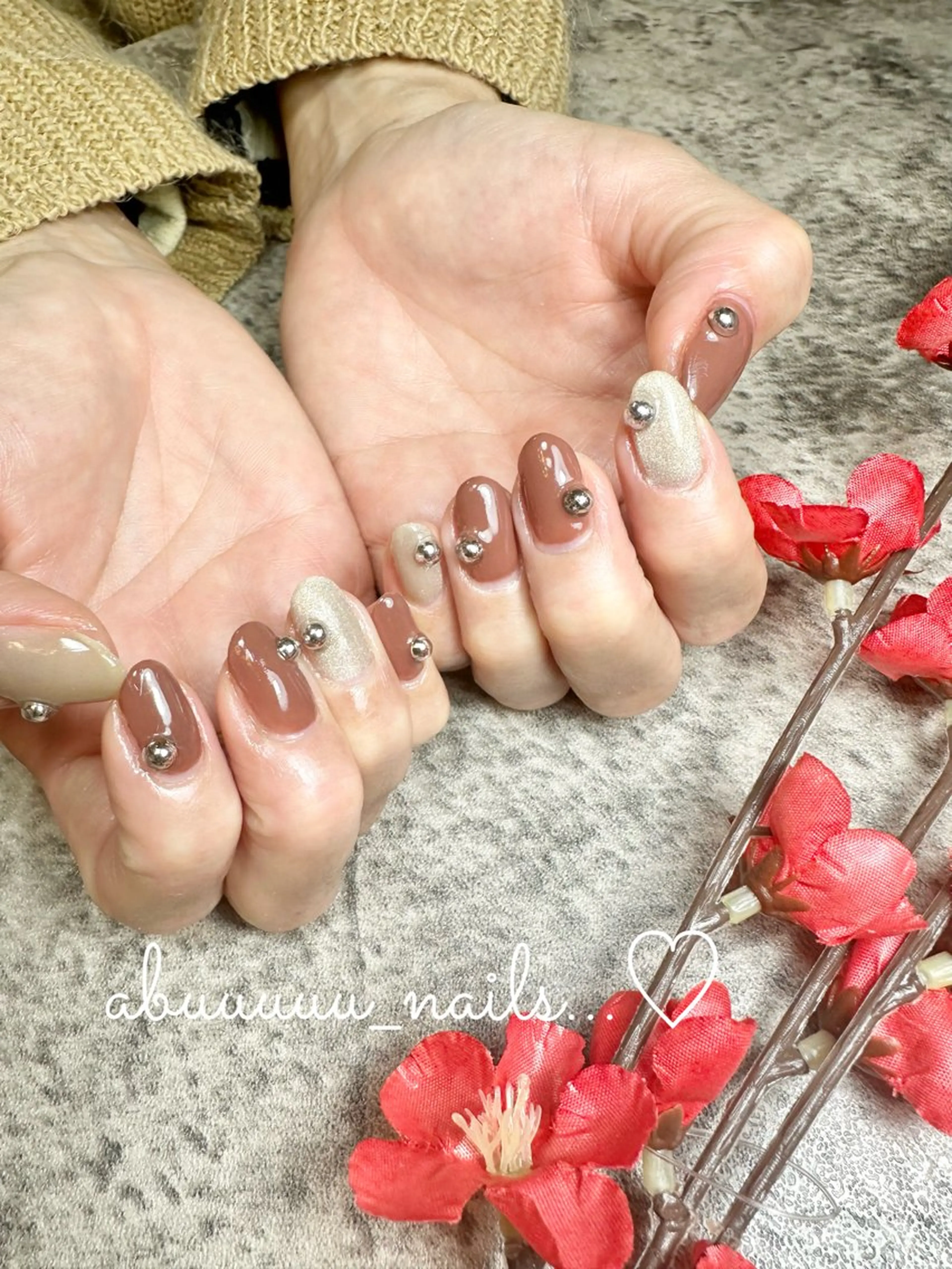 ネイル ハンドネイル abuuuuu nailsのネイルデザイン
