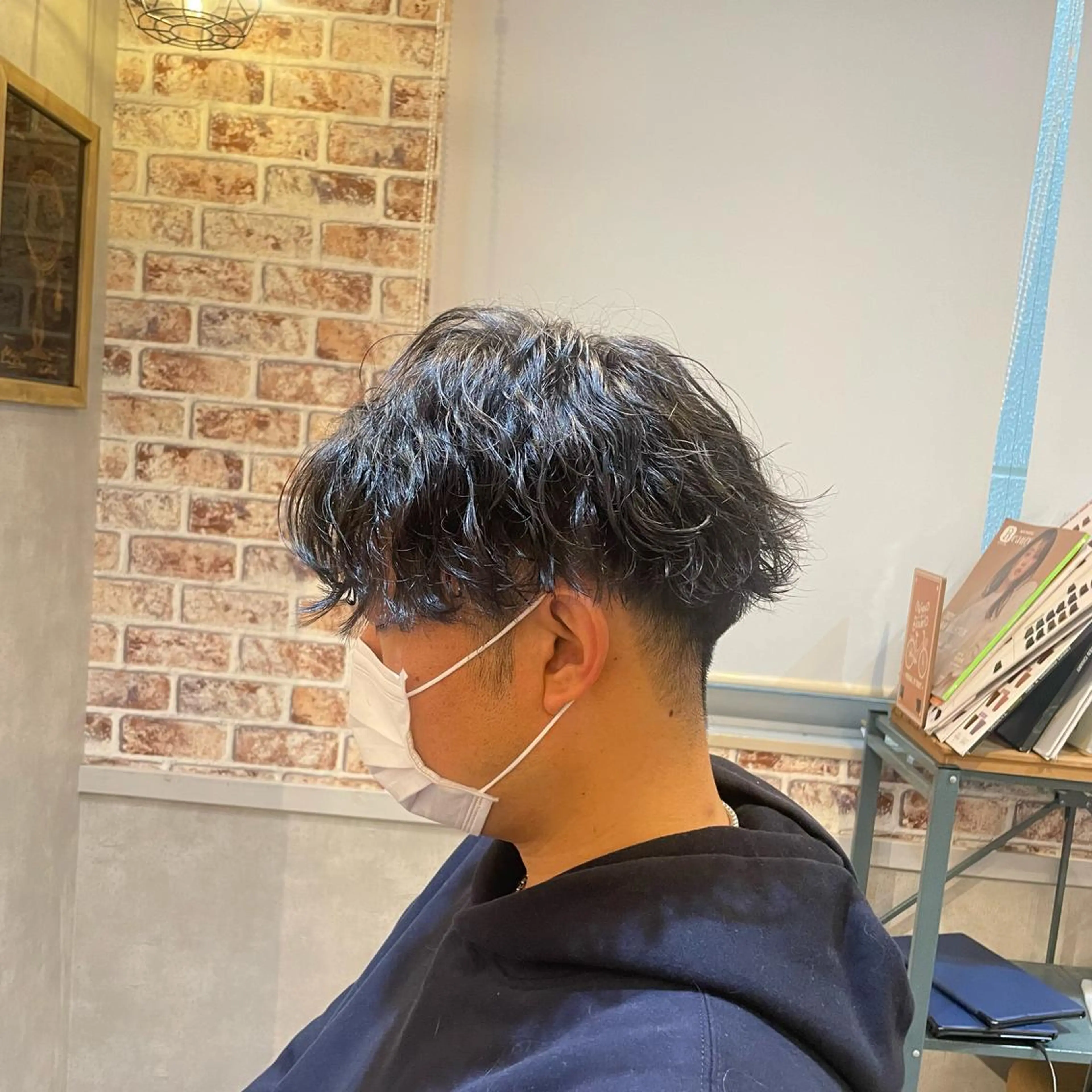 ショート カット パーマ トリートメント Aguhairponte所属・メンズ 特化・川田のヘアスタイル