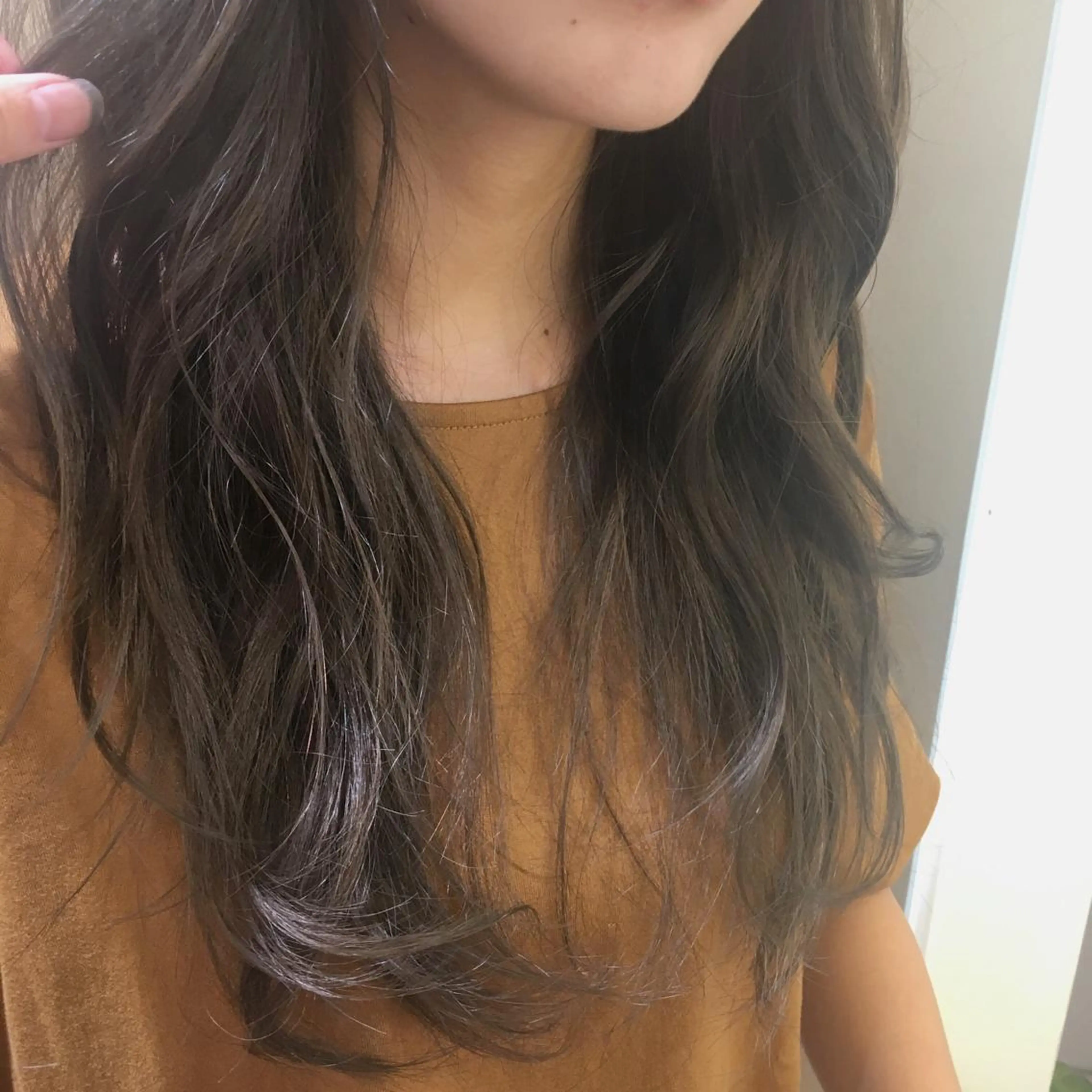 ミディアム 加藤 あやみのヘアスタイル