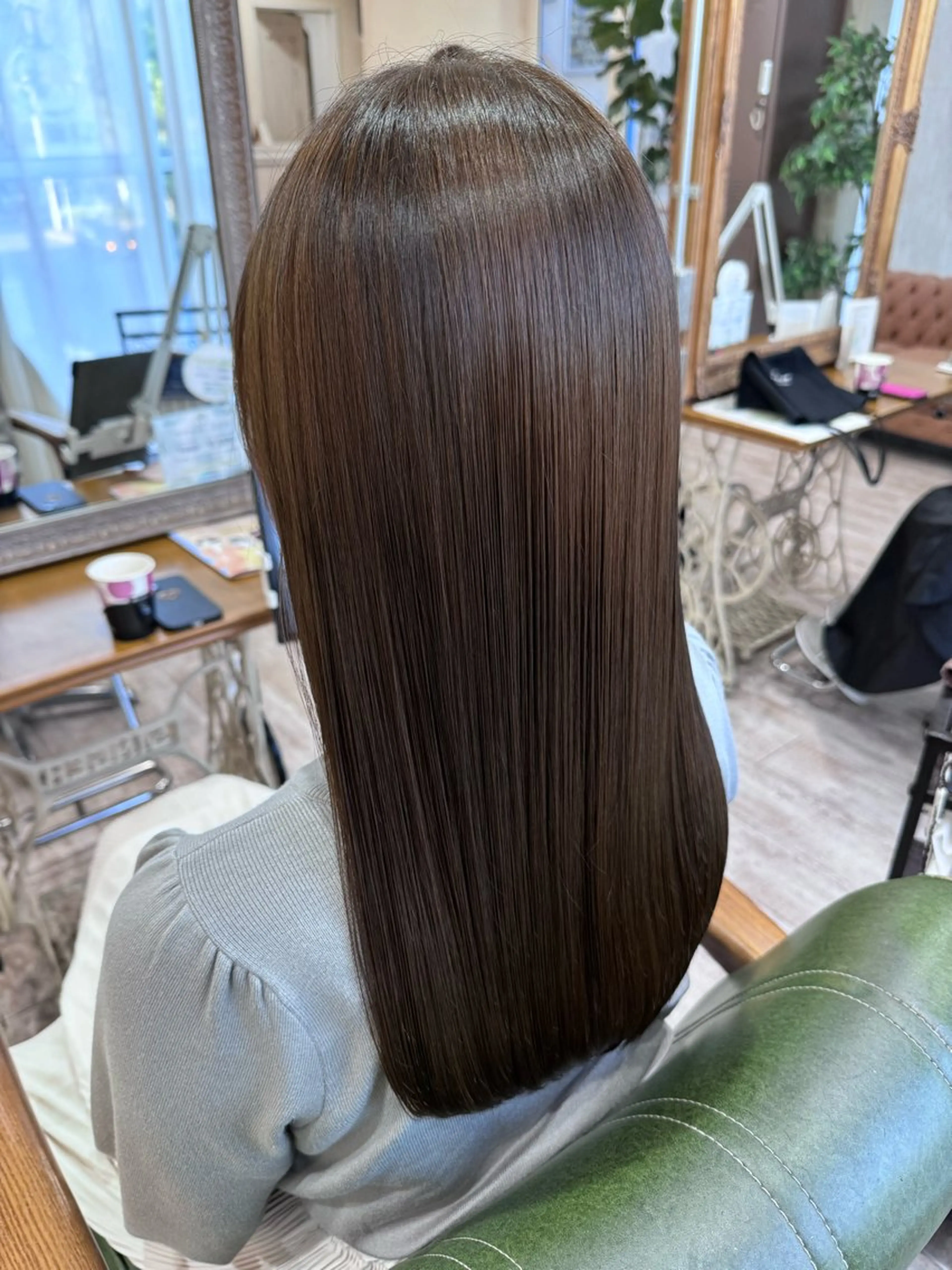 ロング カラー 髪質改善 レイヤーカット カット ヘアカラー トリートメント noble店長 松本　拓也▶◀*.のヘアスタイル
