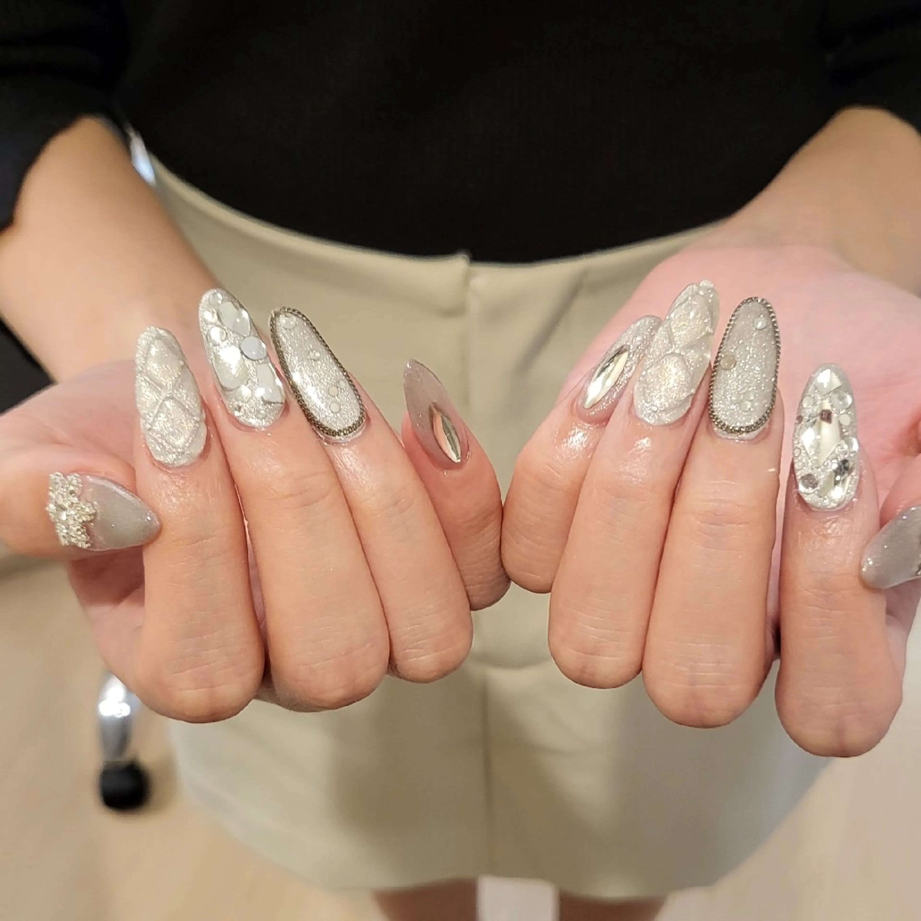 ネイル メンズ ハンドネイル フットネイル ハンドケア ease NAIL SALONのネイルデザイン