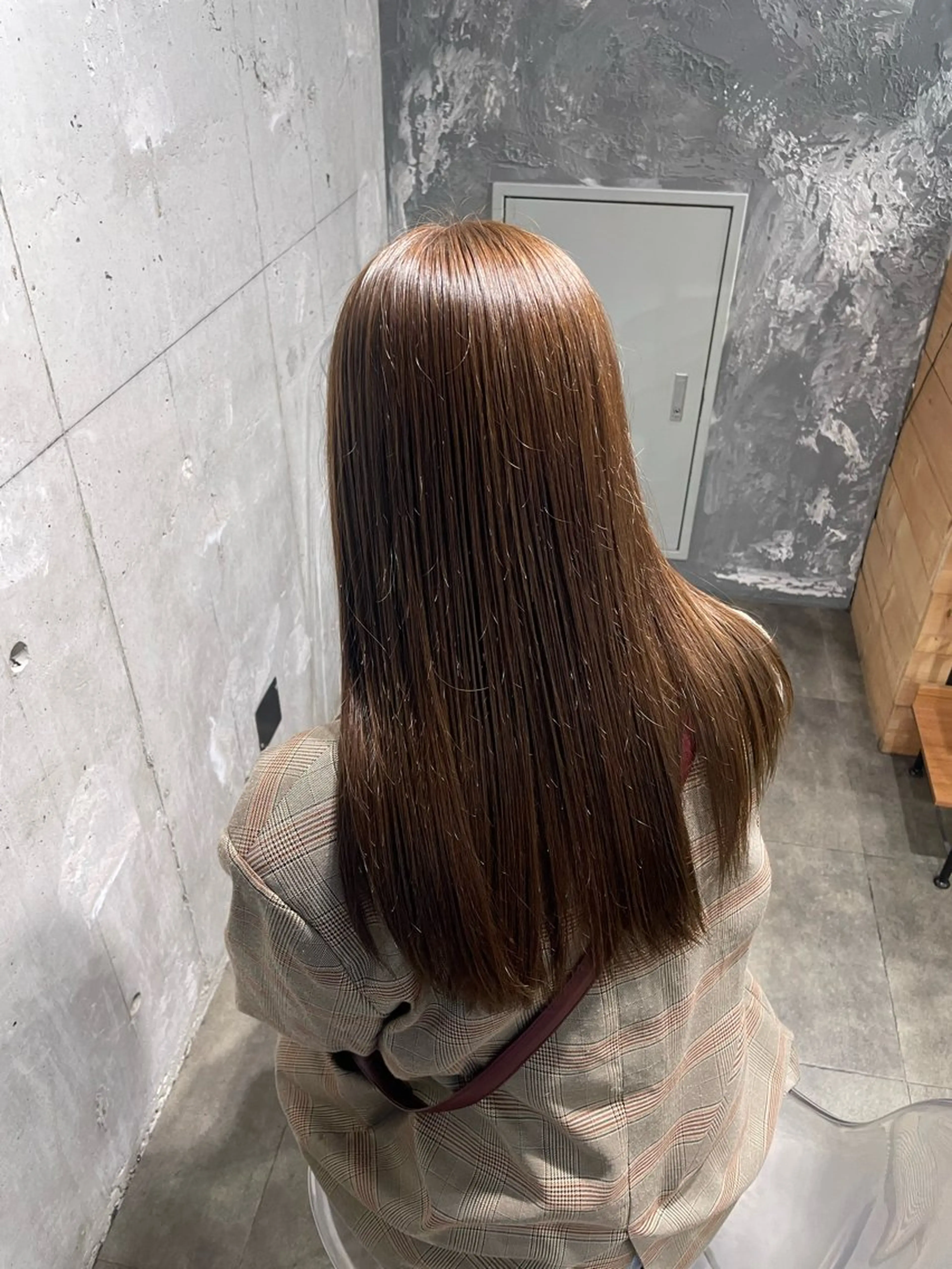 カラー 🤍ベージュ/透明感 韓国ヘア/まりん🤍のヘアスタイル