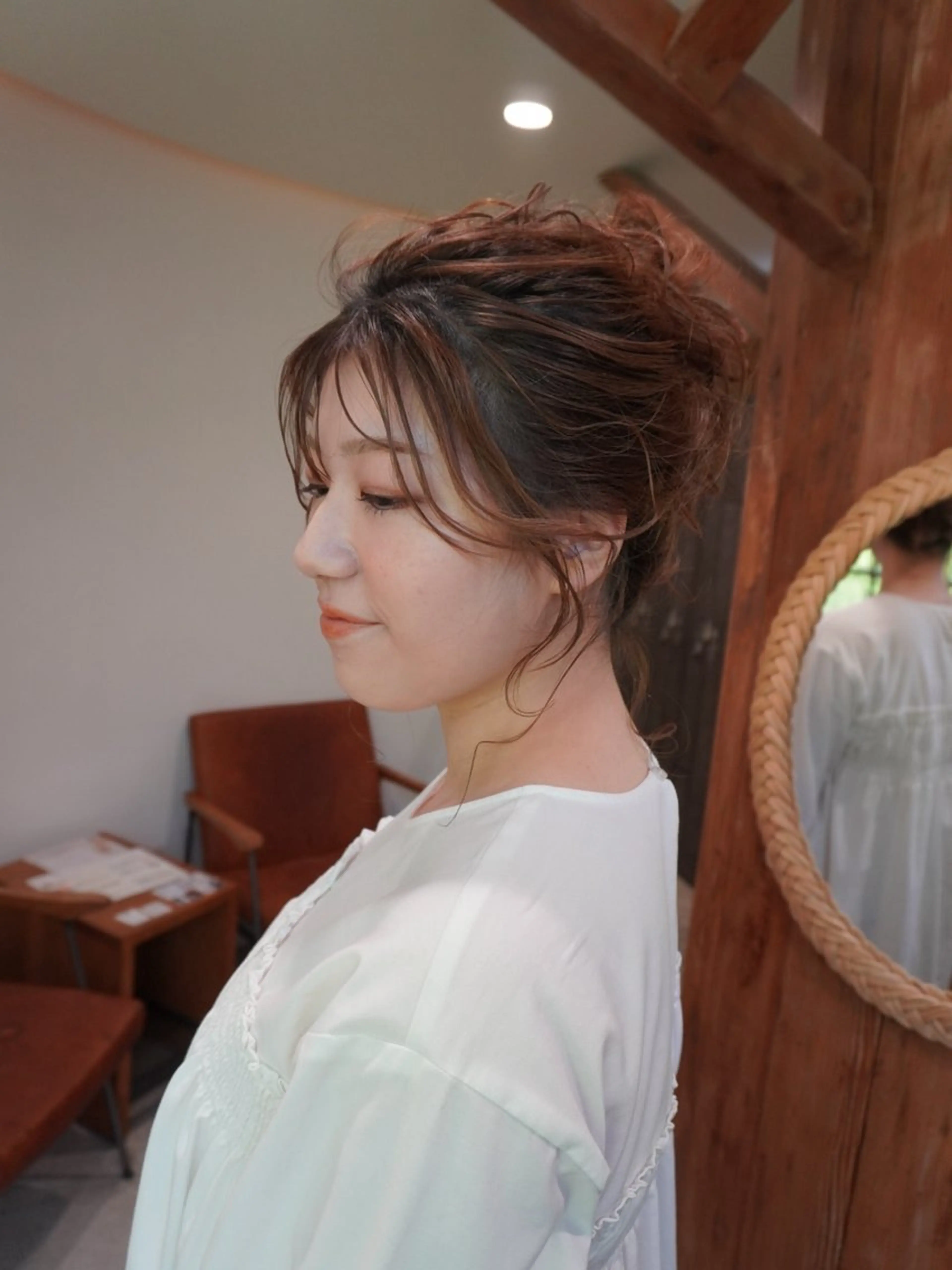 ヘアアレンジ ヘアセット Lumier de mashu所属・森口 樹の眉毛・アイブロウイメージ