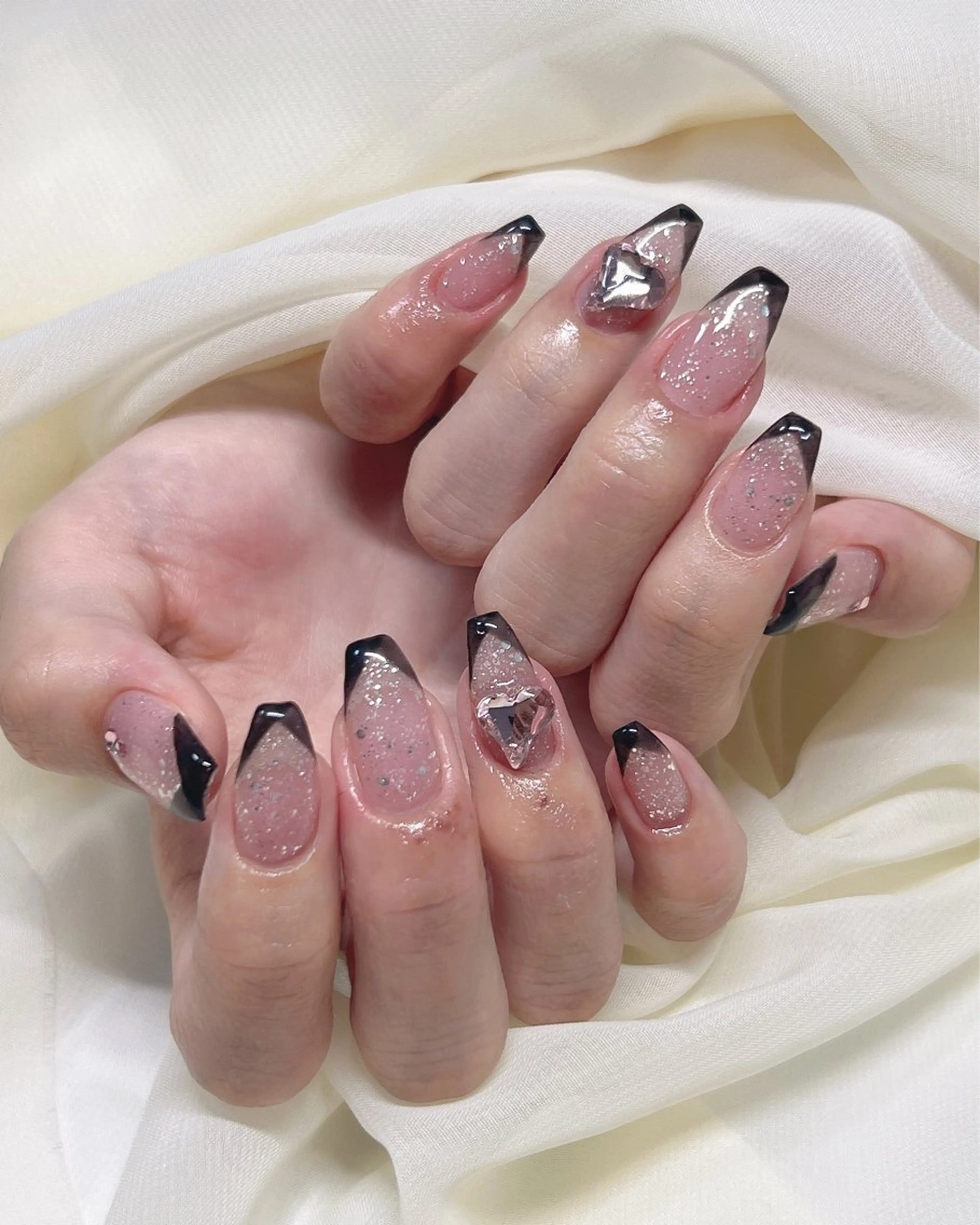 ネイル フレンチネイル シンプルネイル nail salon MUAのネイルデザイン