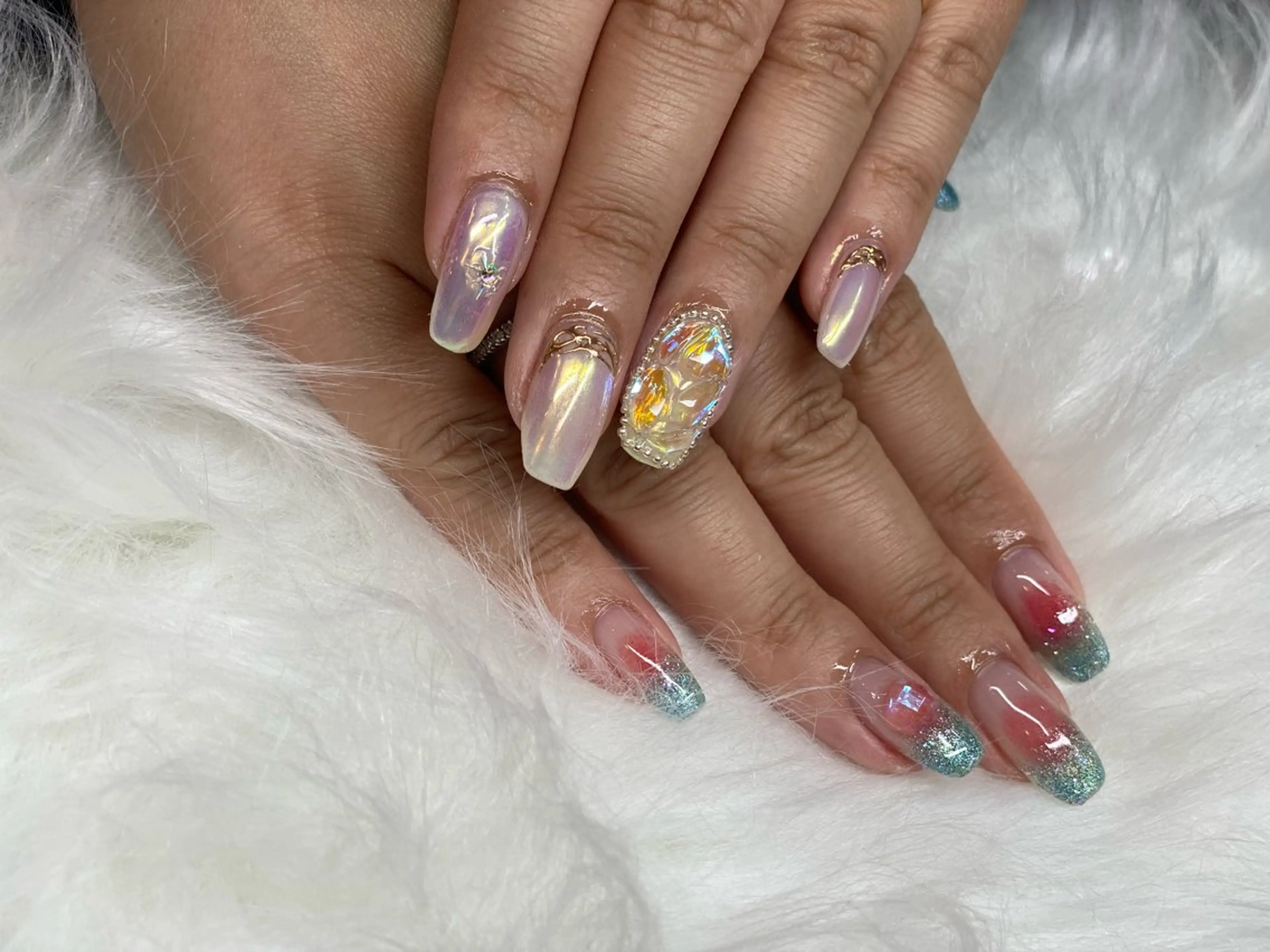 ネイル 持ち込み R.I所属・R.I みちのネイルデザイン