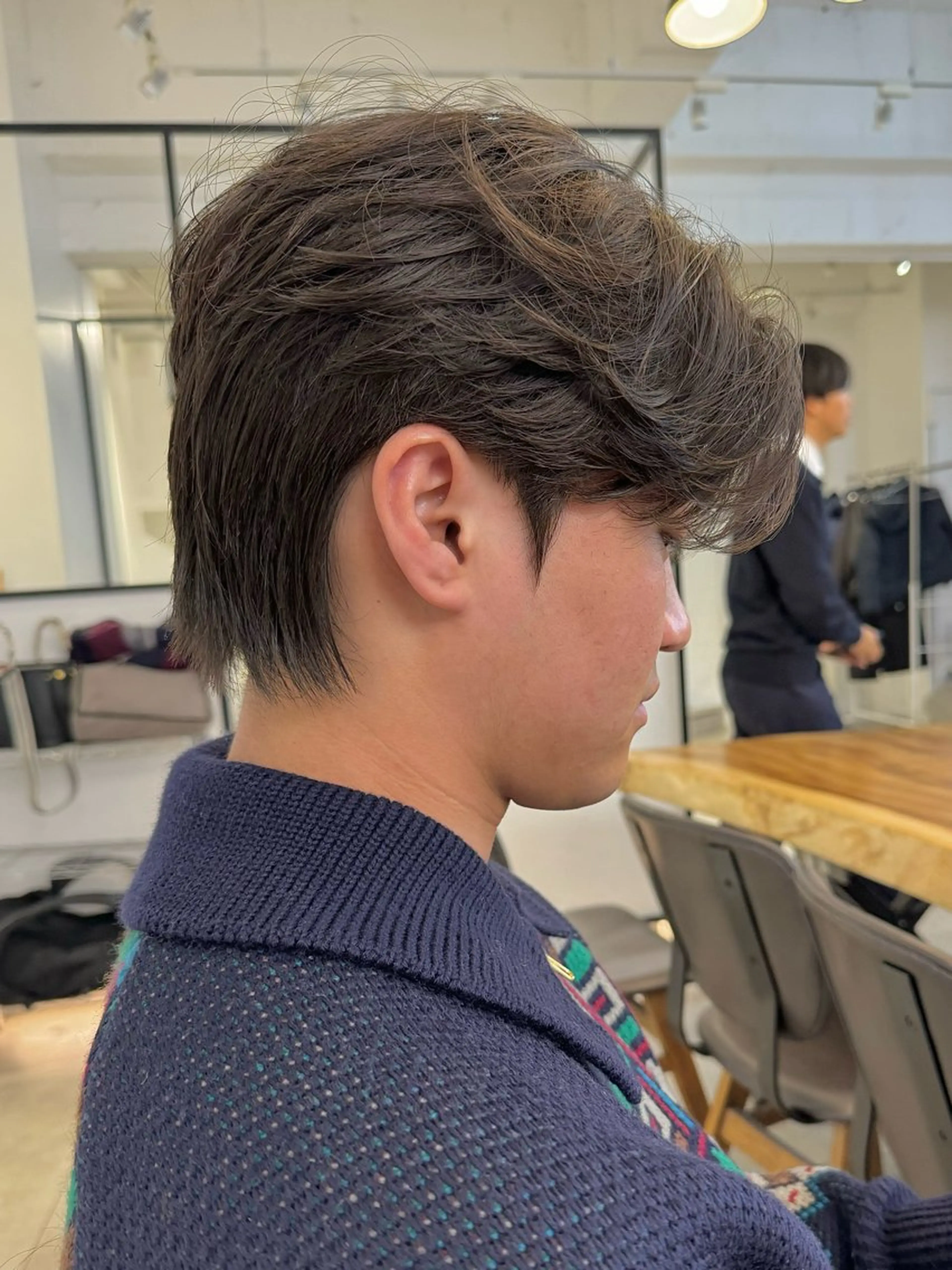 パーマ メンズ カット パーマ 🇰🇷カルマパーマ kaito🇰🇷のヘアスタイル