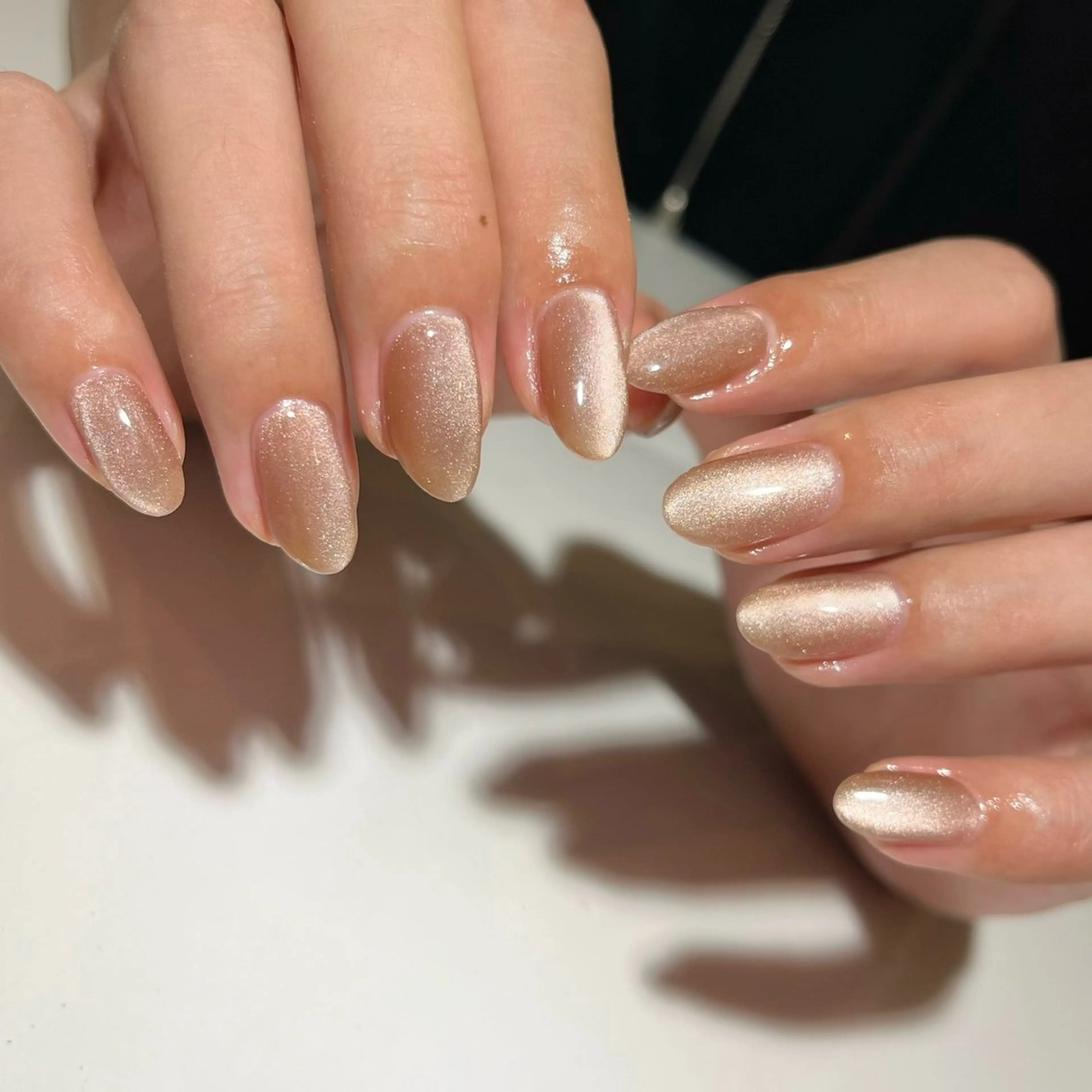 ネイル ブラウン ハンドネイル ballie／小野原 なつみのネイルデザイン