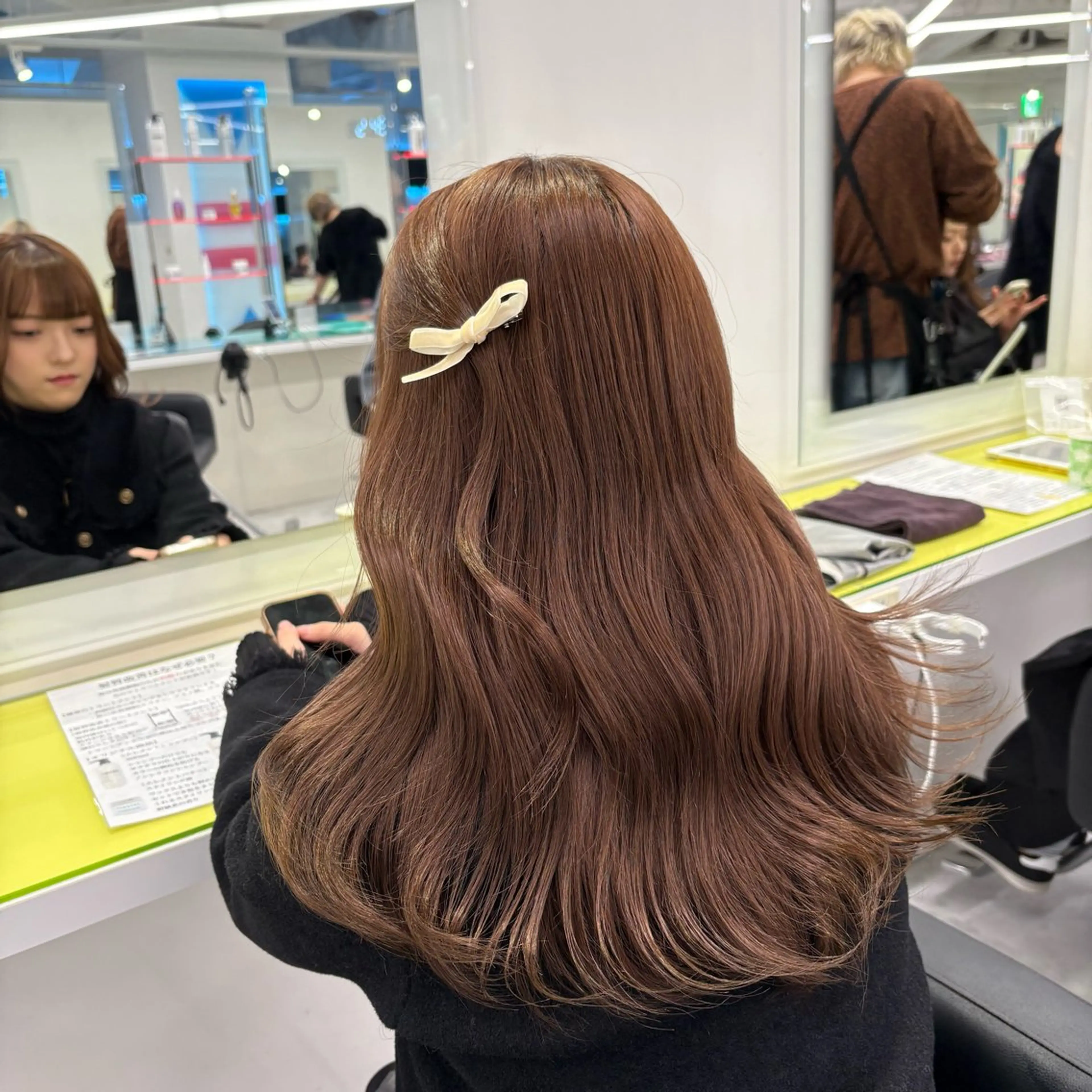 カラー ヘアカラー トリートメント ヘッドスパ akari🎀🤍 ガーリーstyleのヘアスタイル