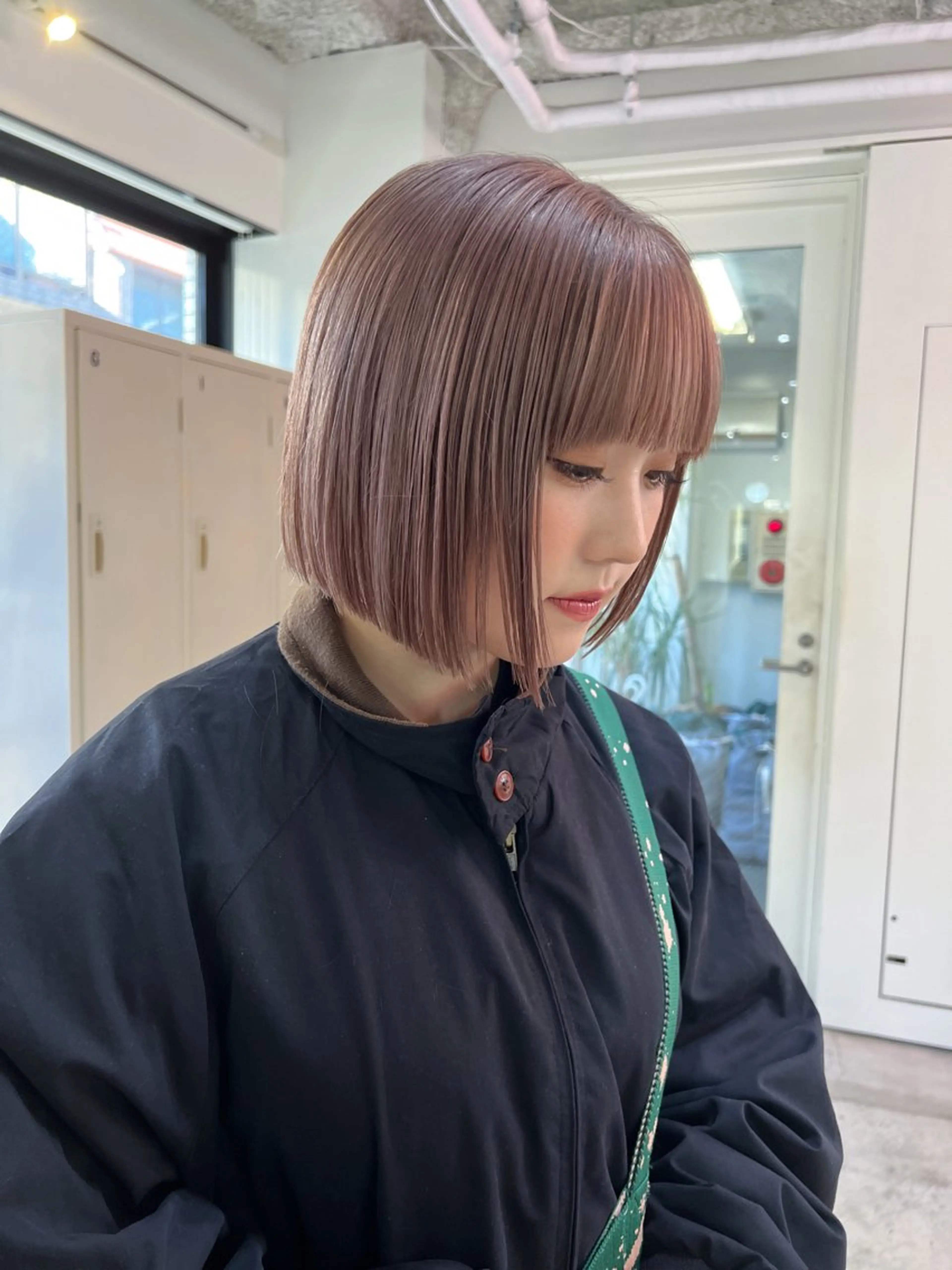 ショート カラー ボブ職人 /ミリヤのヘアスタイル