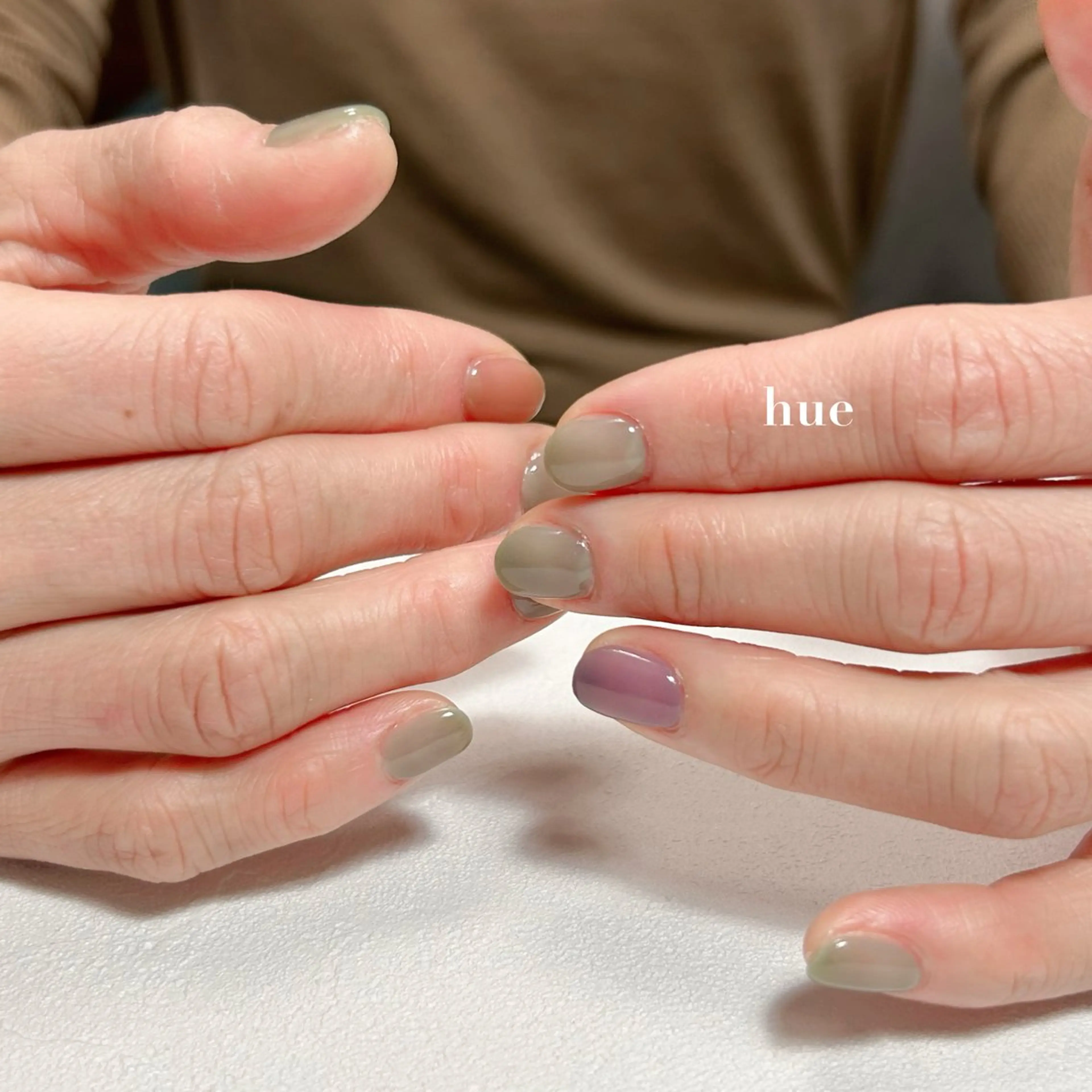 ネイル hue nailのネイルデザイン