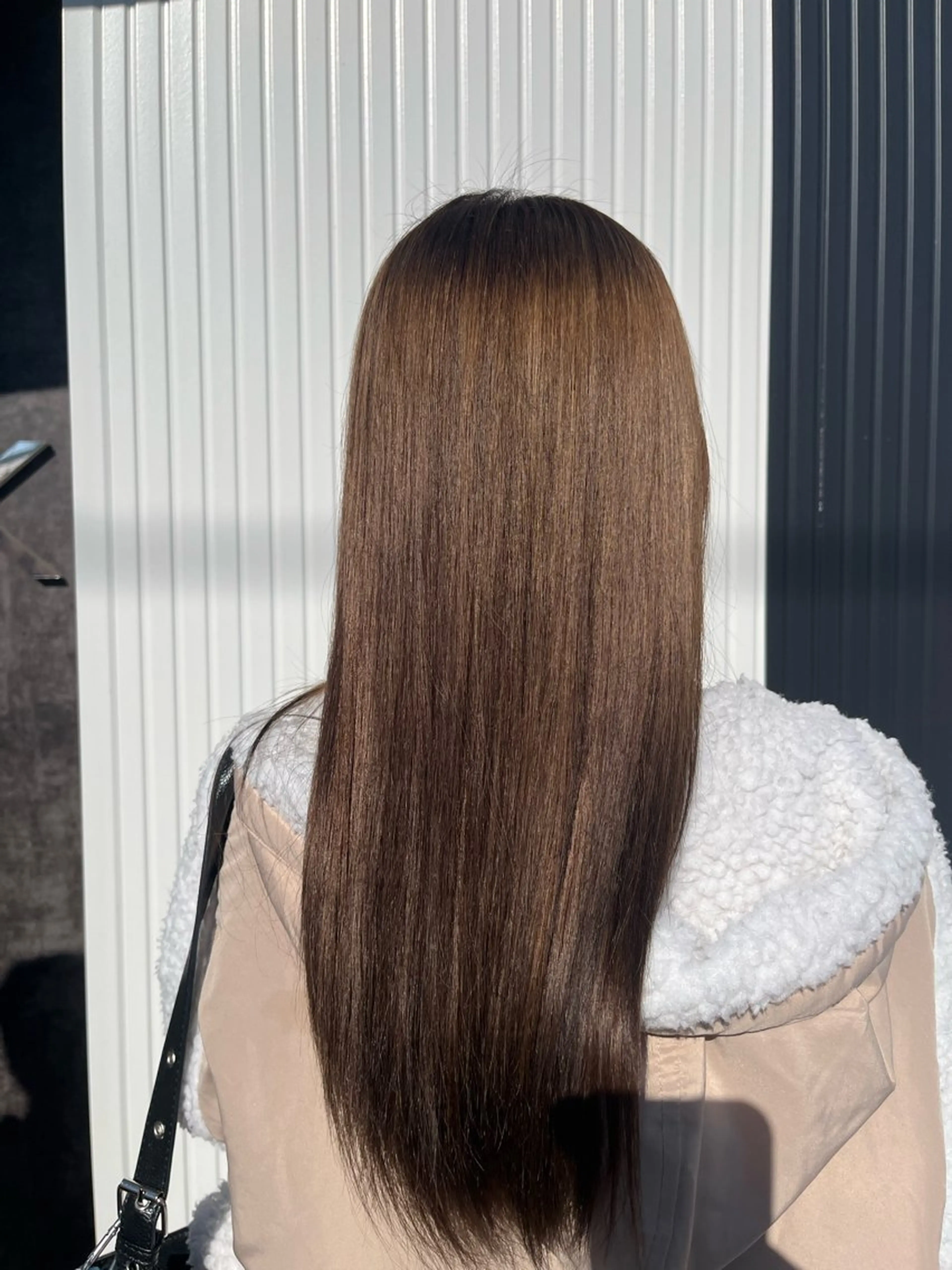 セミロング 髪質改善 ink aiのヘアスタイル