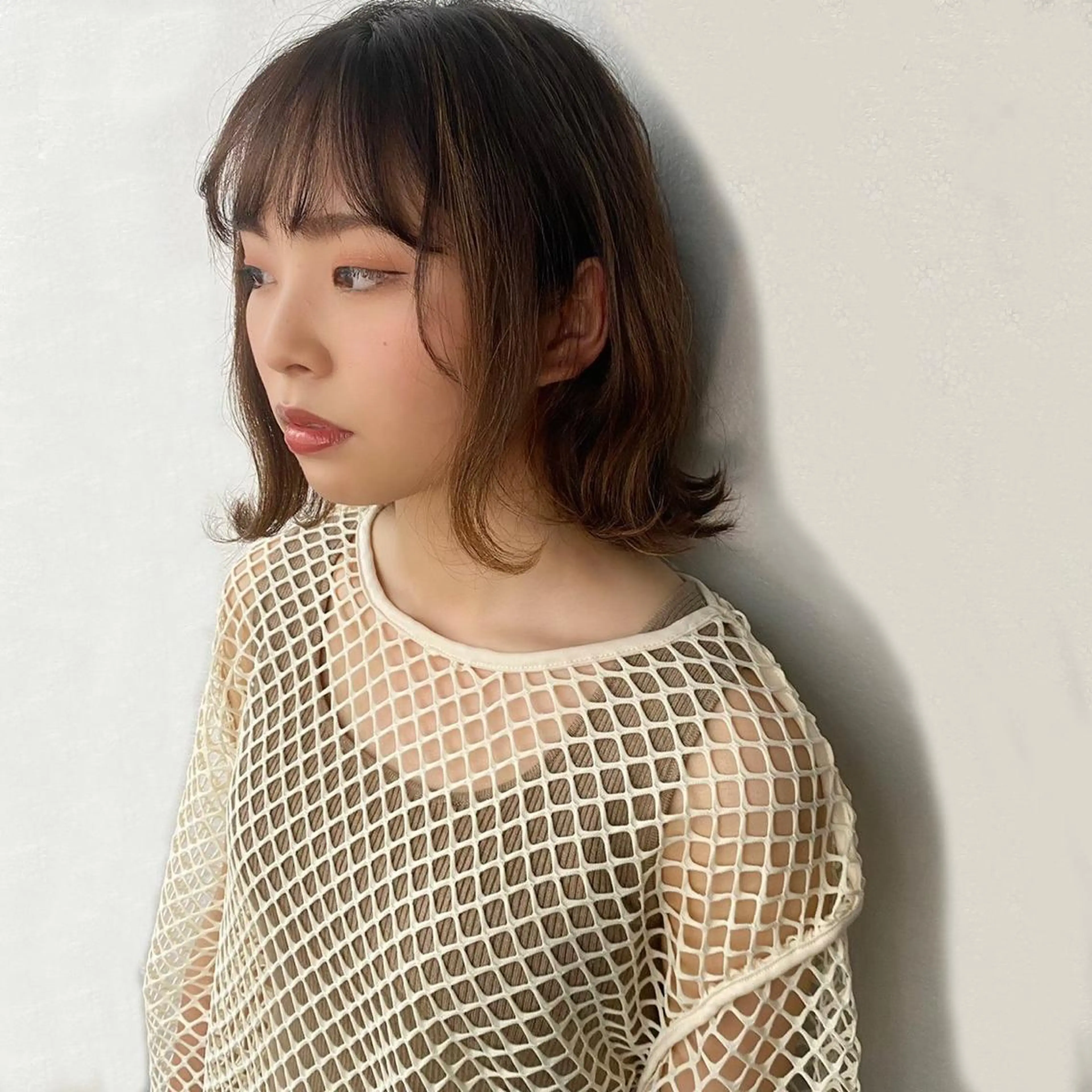 ミディアム La fith hair lov.所属・Okamura Chisatoのヘアスタイル