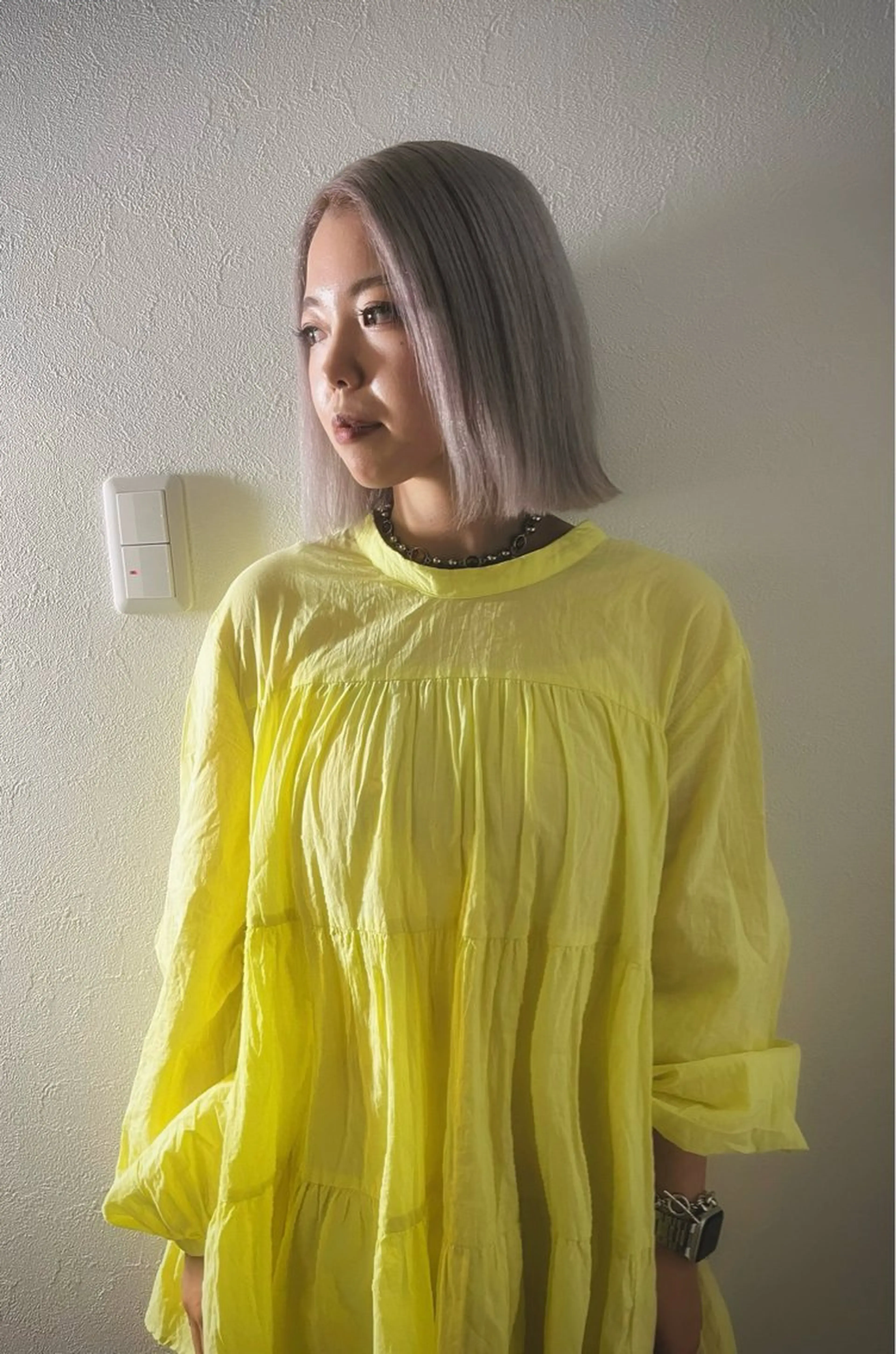 ミディアム カラー 💖艶髪ブリーチ髪質 改善💖ケンシンのヘアスタイル