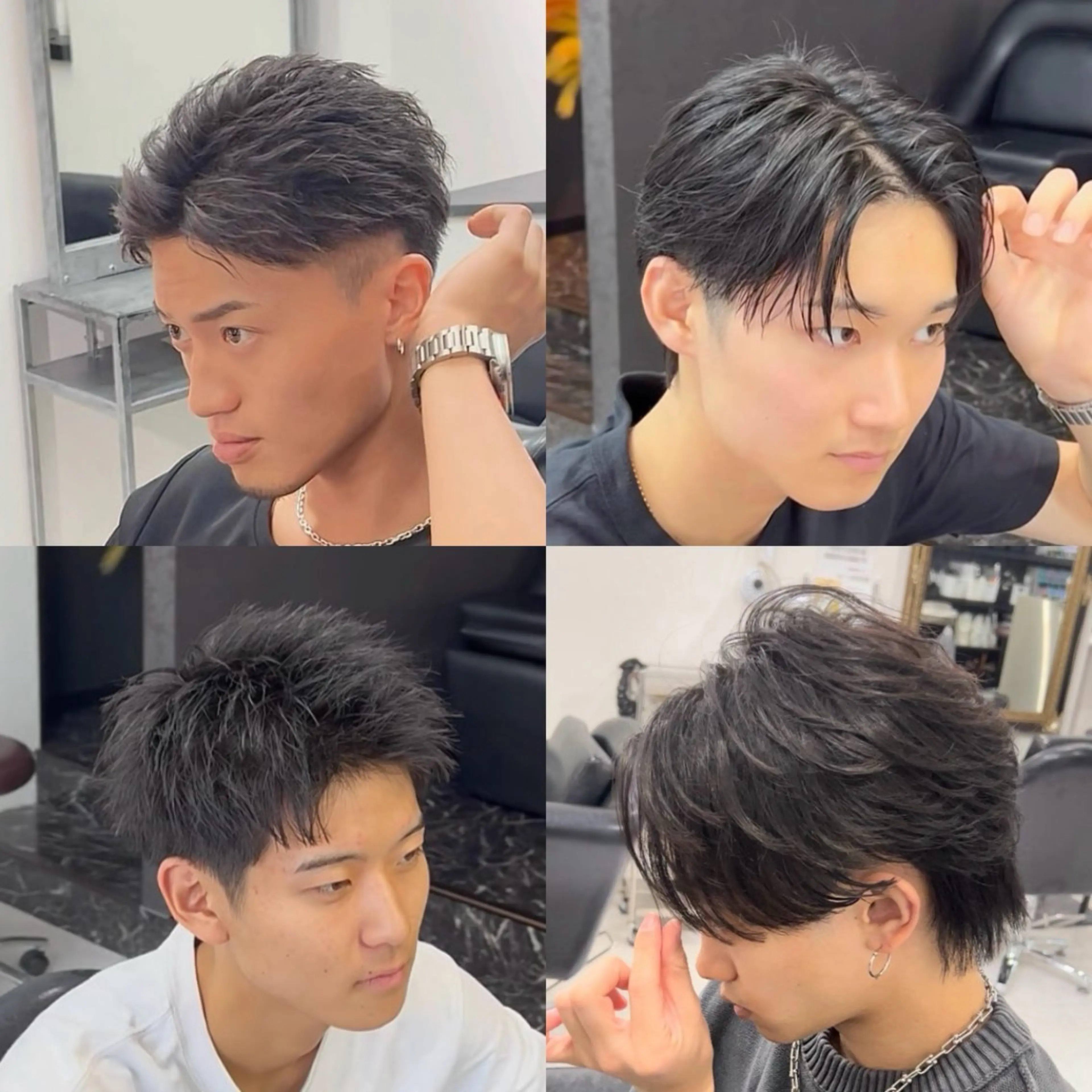 ショート パーマ ヘアアレンジ メンズ メンズパーマ カット パーマ フウト/メンズカット /メンズパーマのヘアスタイル