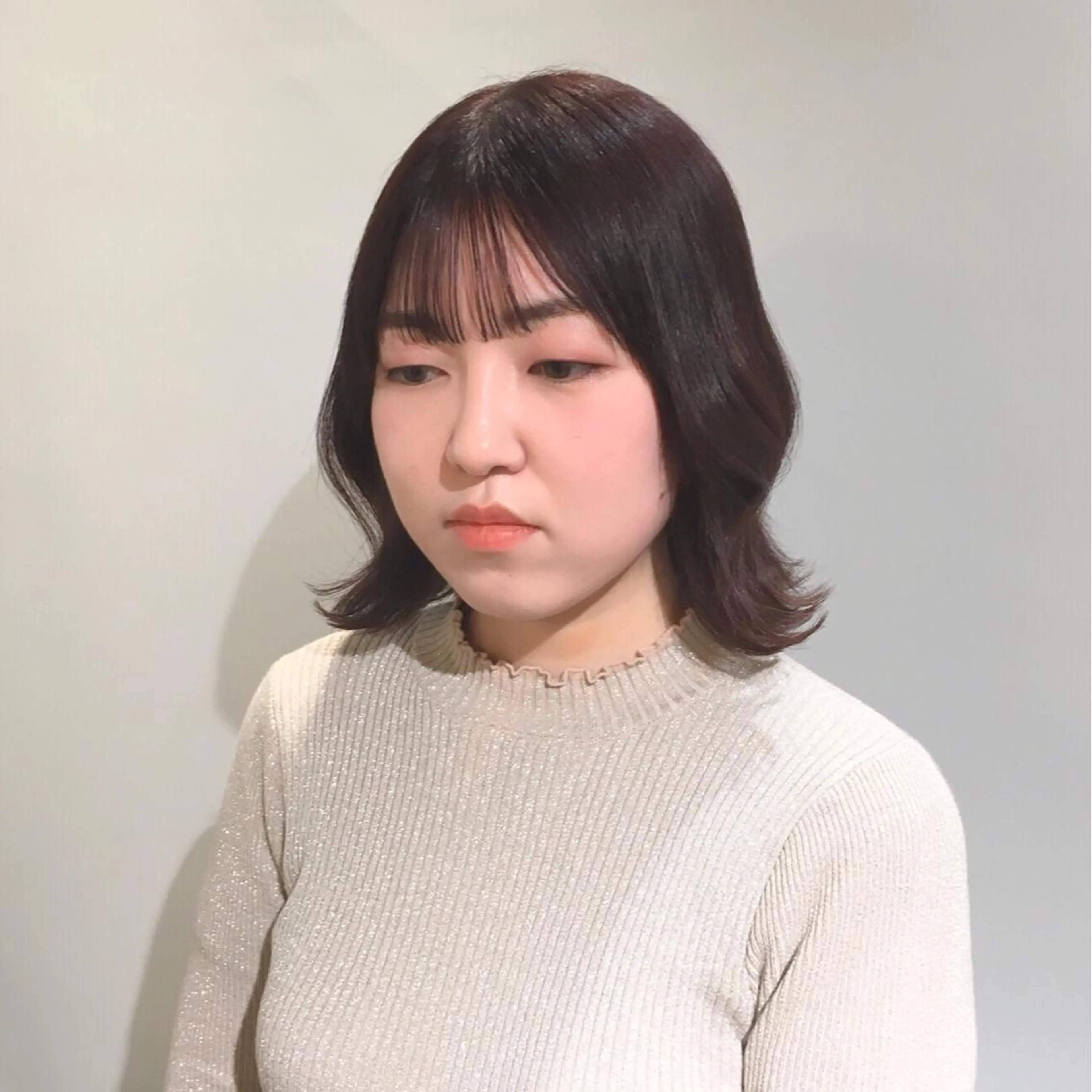 ショート カラー ヘアアレンジ ブラウンカラー ローズカラー ローズブラウン オルチャンヘア As hair所属・🌟かかりつけ美容師 🌟アスカのヘアスタイル