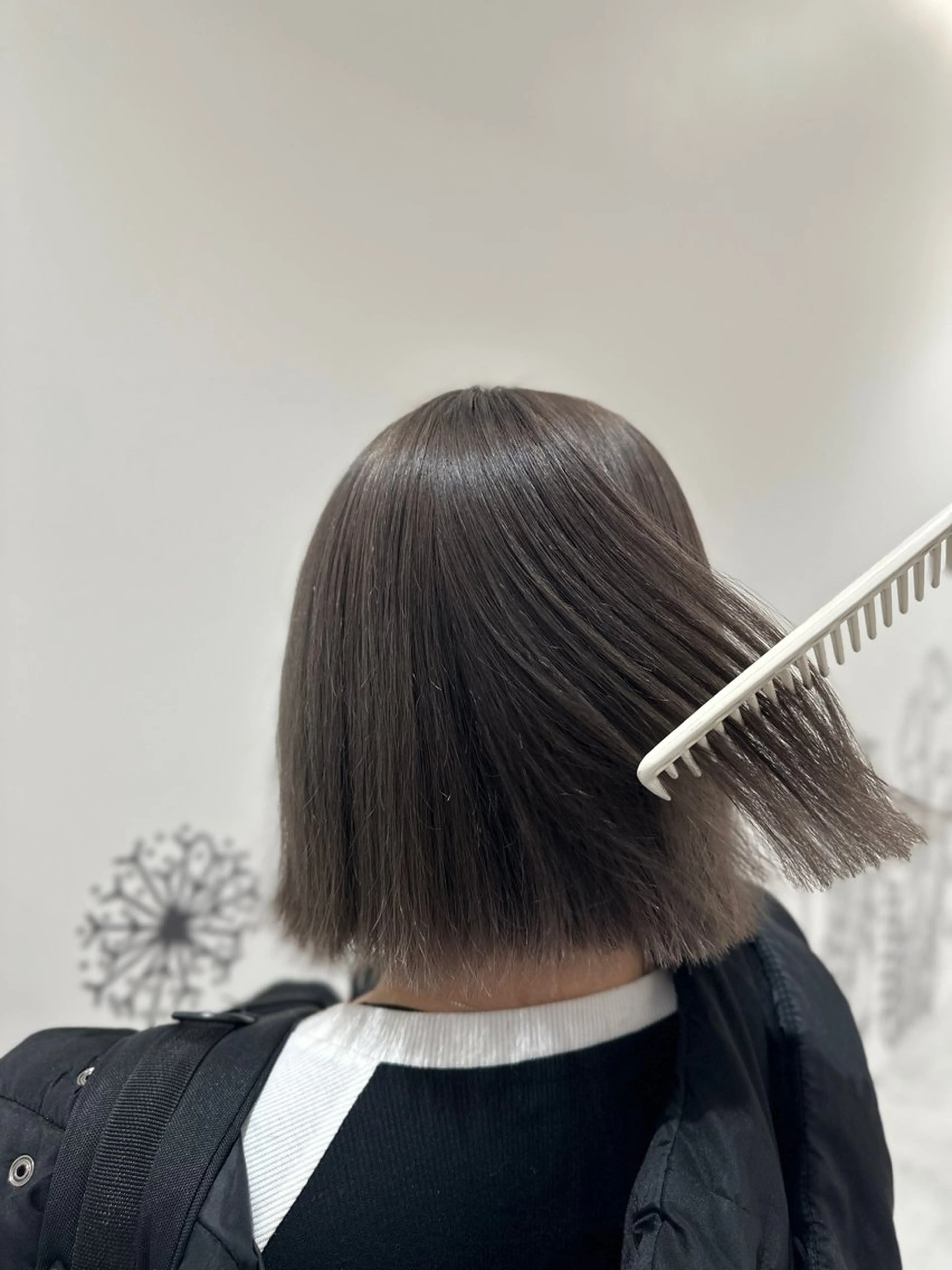 カラー ベージュカラー ブリーチ 透明感カラー グレージュ ヘアカラー こうた/髪質改善 ストレート/ヘアケアのヘアスタイル
