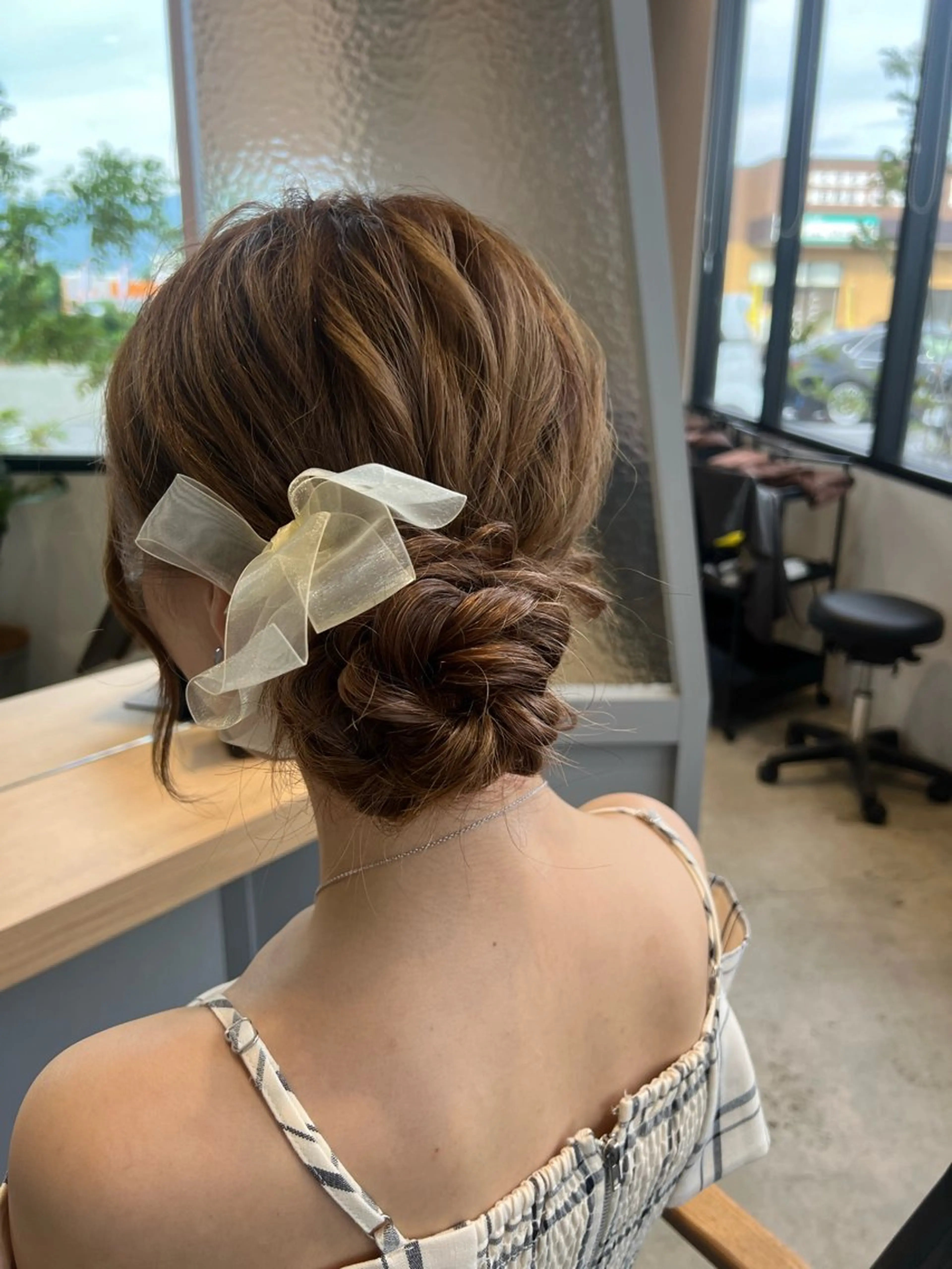 ヘアアレンジ 小池 夏美のヘアスタイル