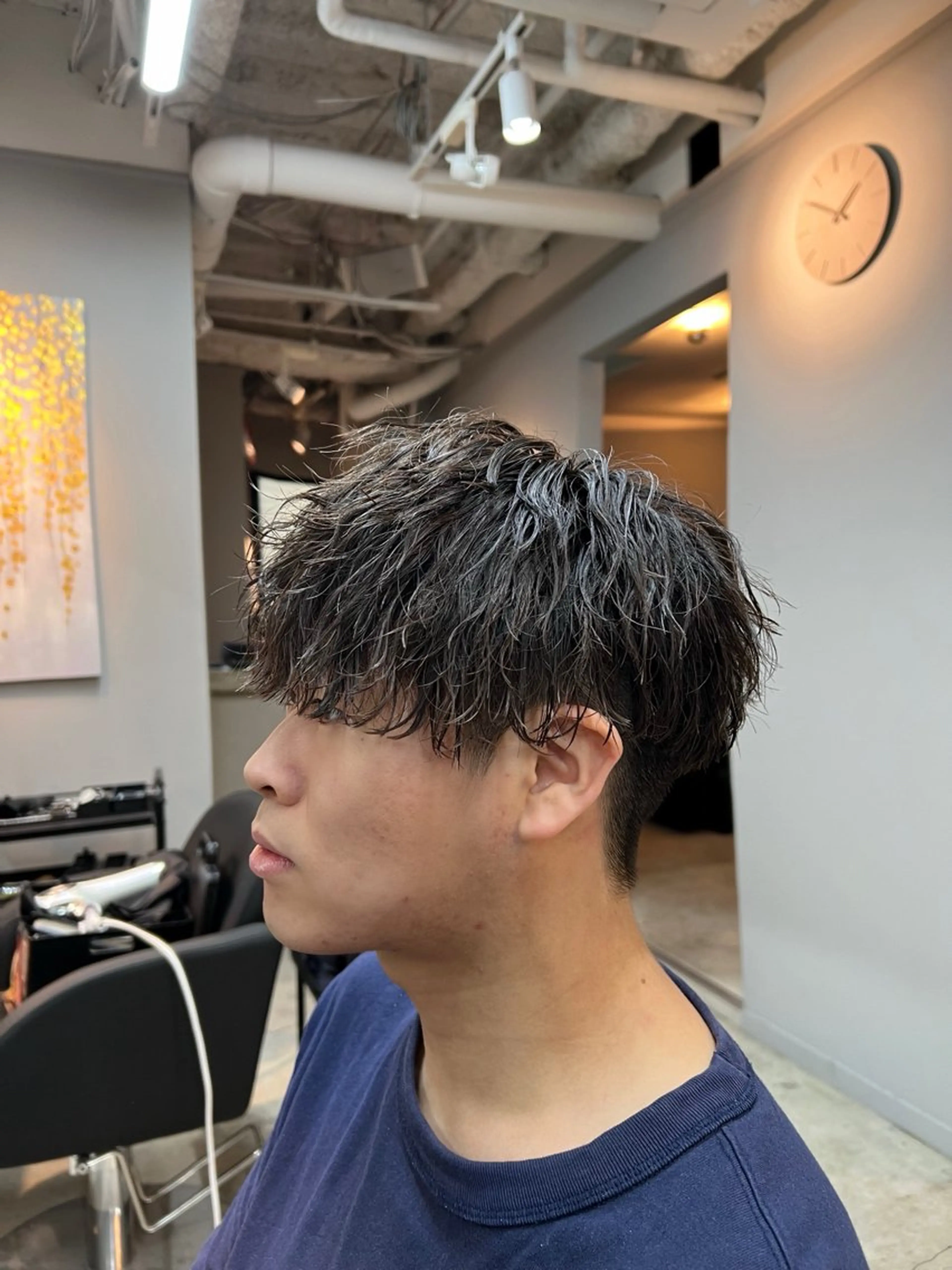 カット+ツイストスパイラルパーマの写真