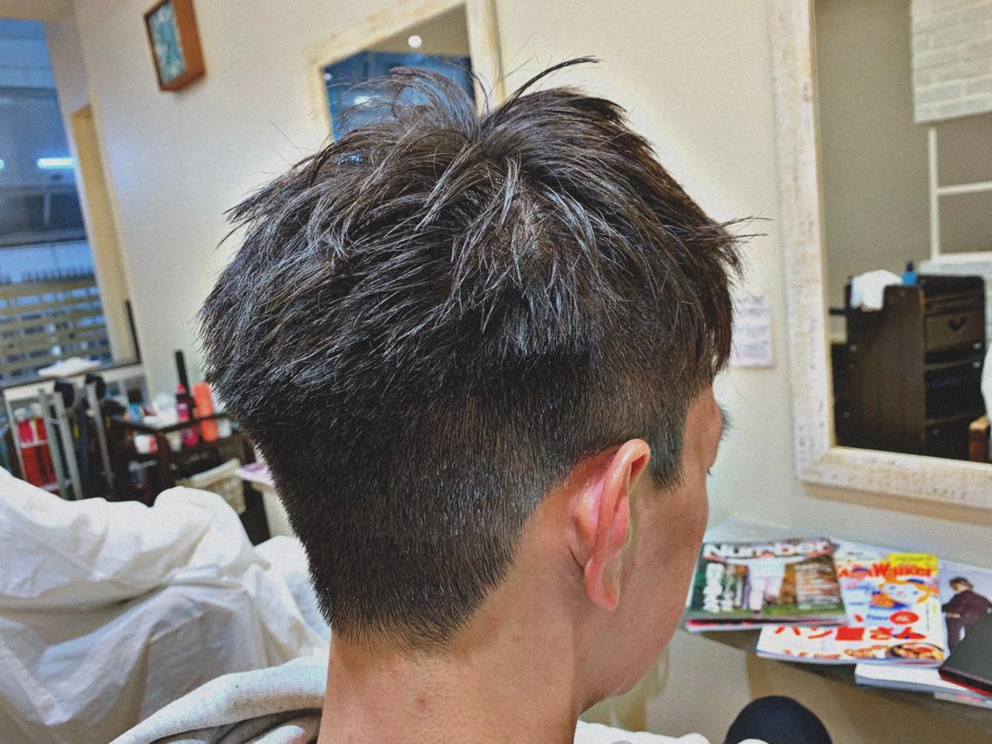 ショート メンズ 刈り上げ Sol所属・Sol. Sakihoのヘアスタイル