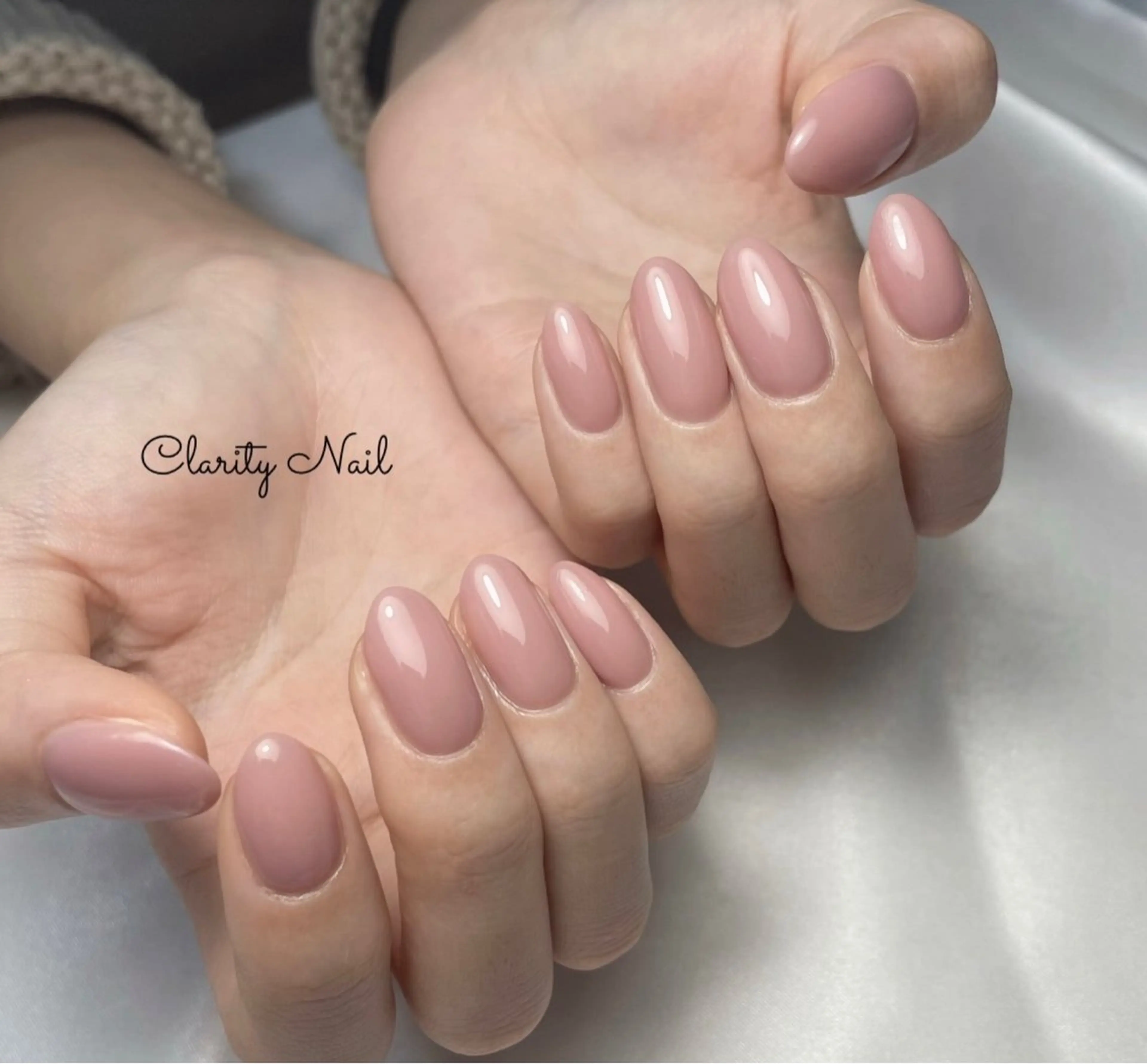 ネイル ワンカラーネイル ハンドネイル Clarity Nailのネイルデザイン