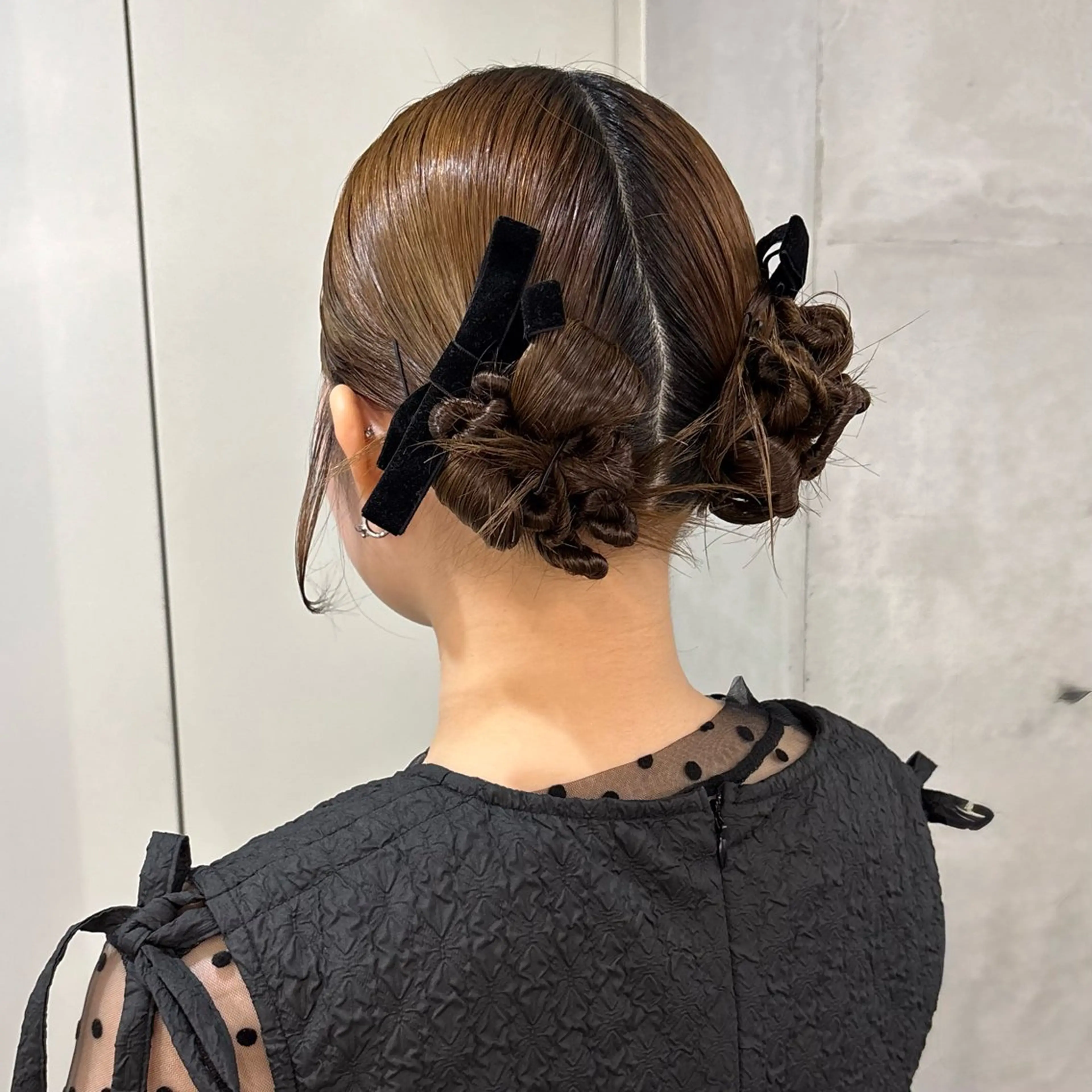 ヘアアレンジ ヘアセット 🍓☘️有村萌依 /京都駅👩🏻のヘアスタイル