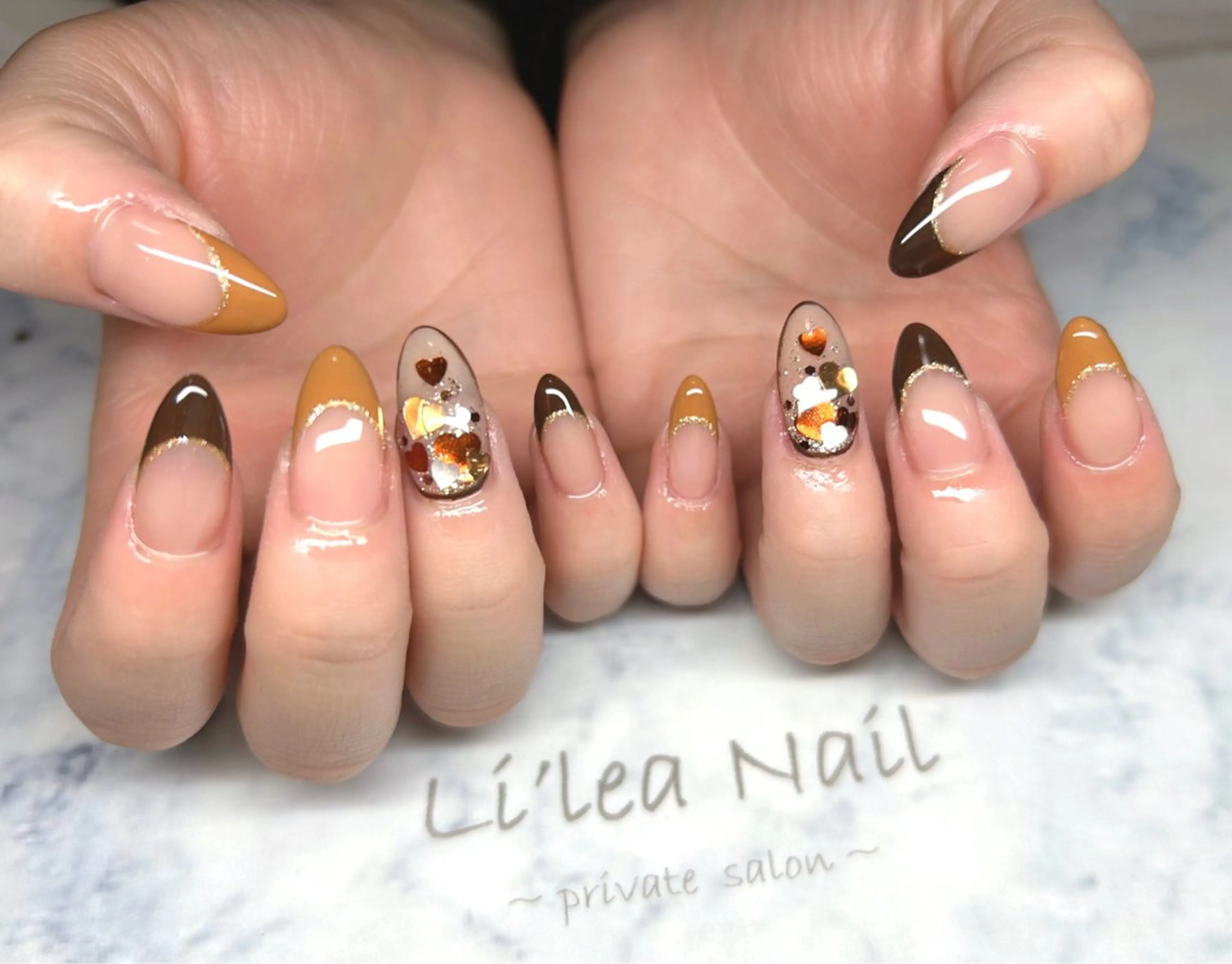 ネイル Li'leaNail AINAのネイルデザイン
