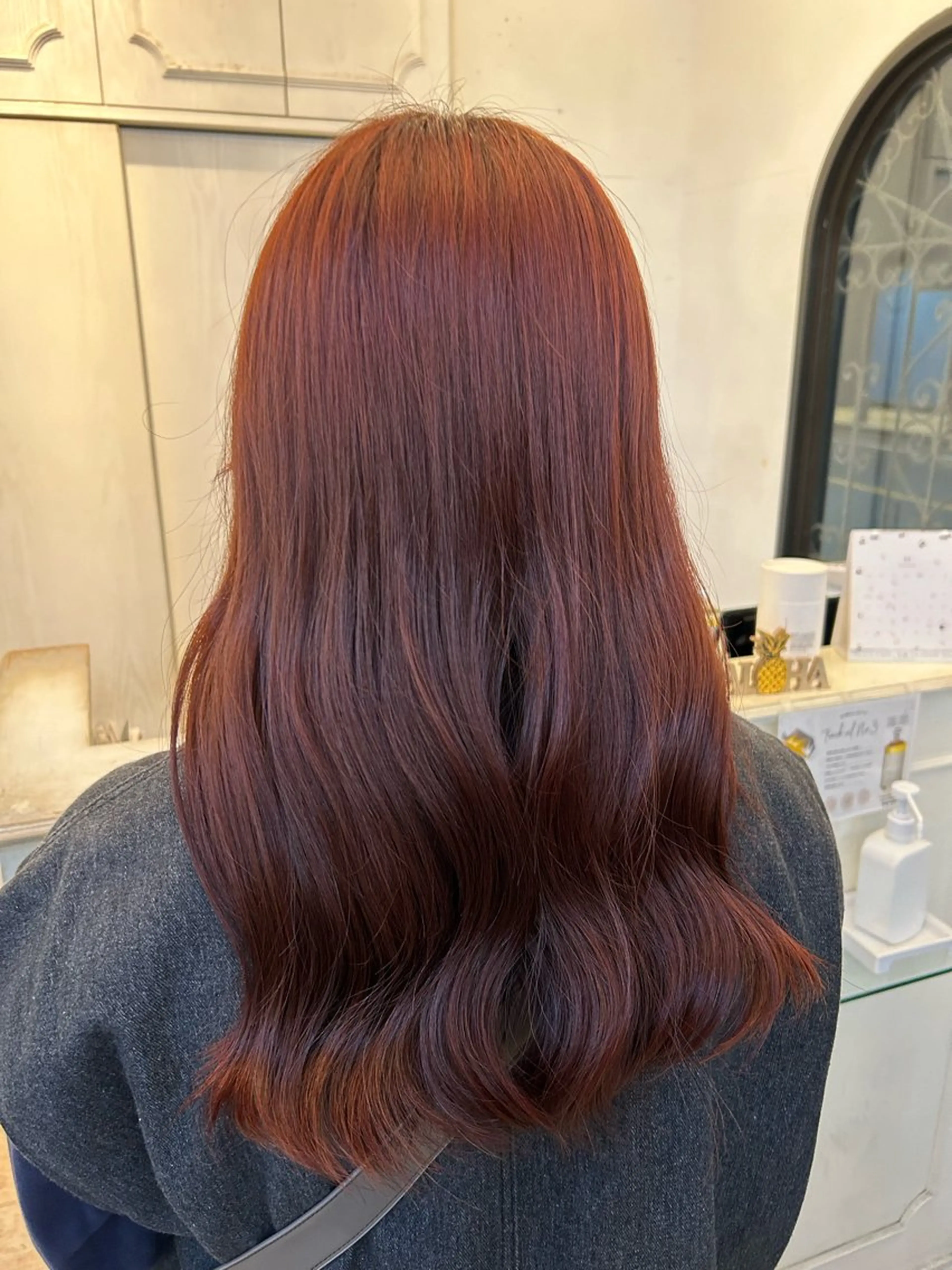 ロング カラー レディース自由が丘 ALoha🌷マナミのヘアスタイル