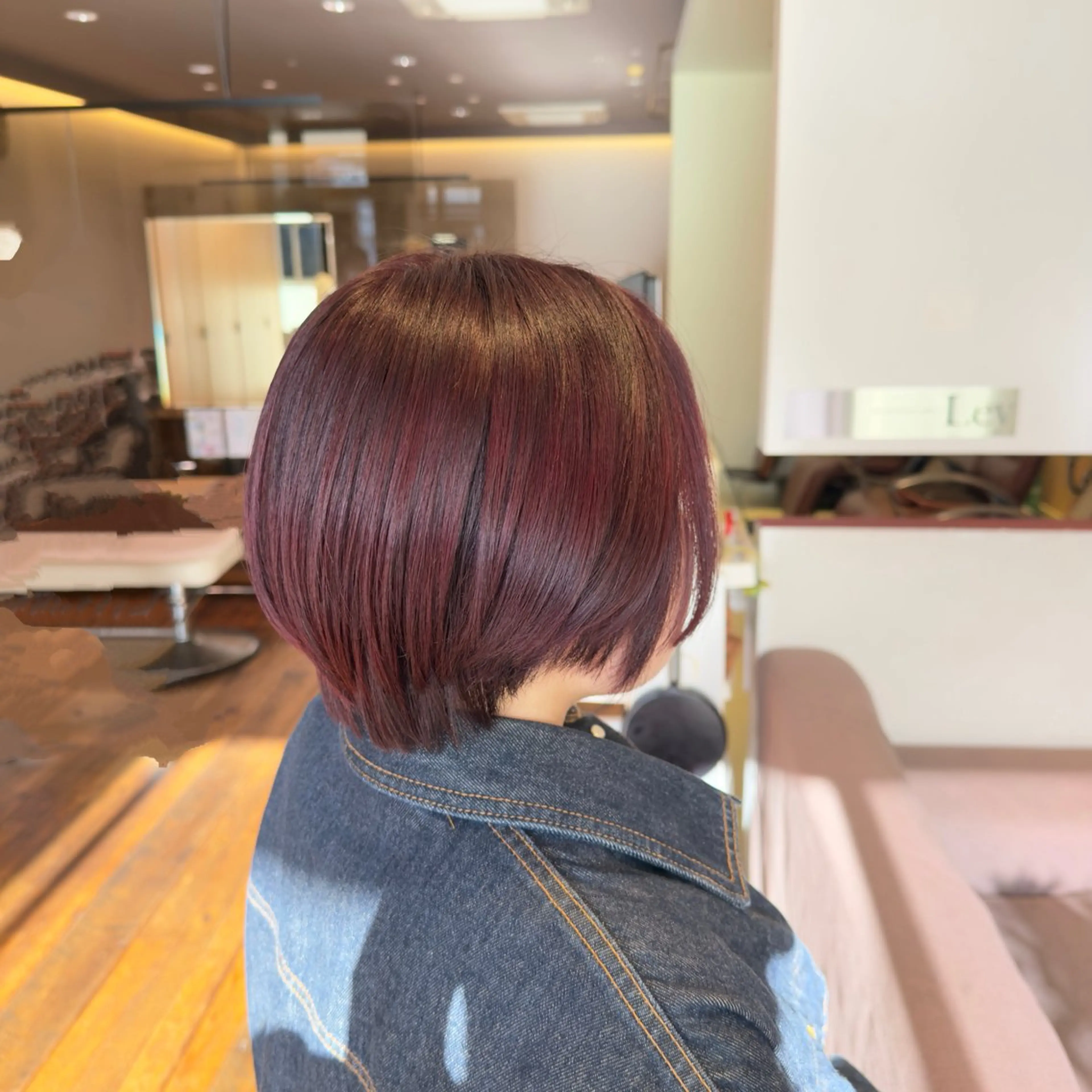 ショート カット ヘアカラー トリートメント Ley所属・松浦 麻衣のヘアスタイル