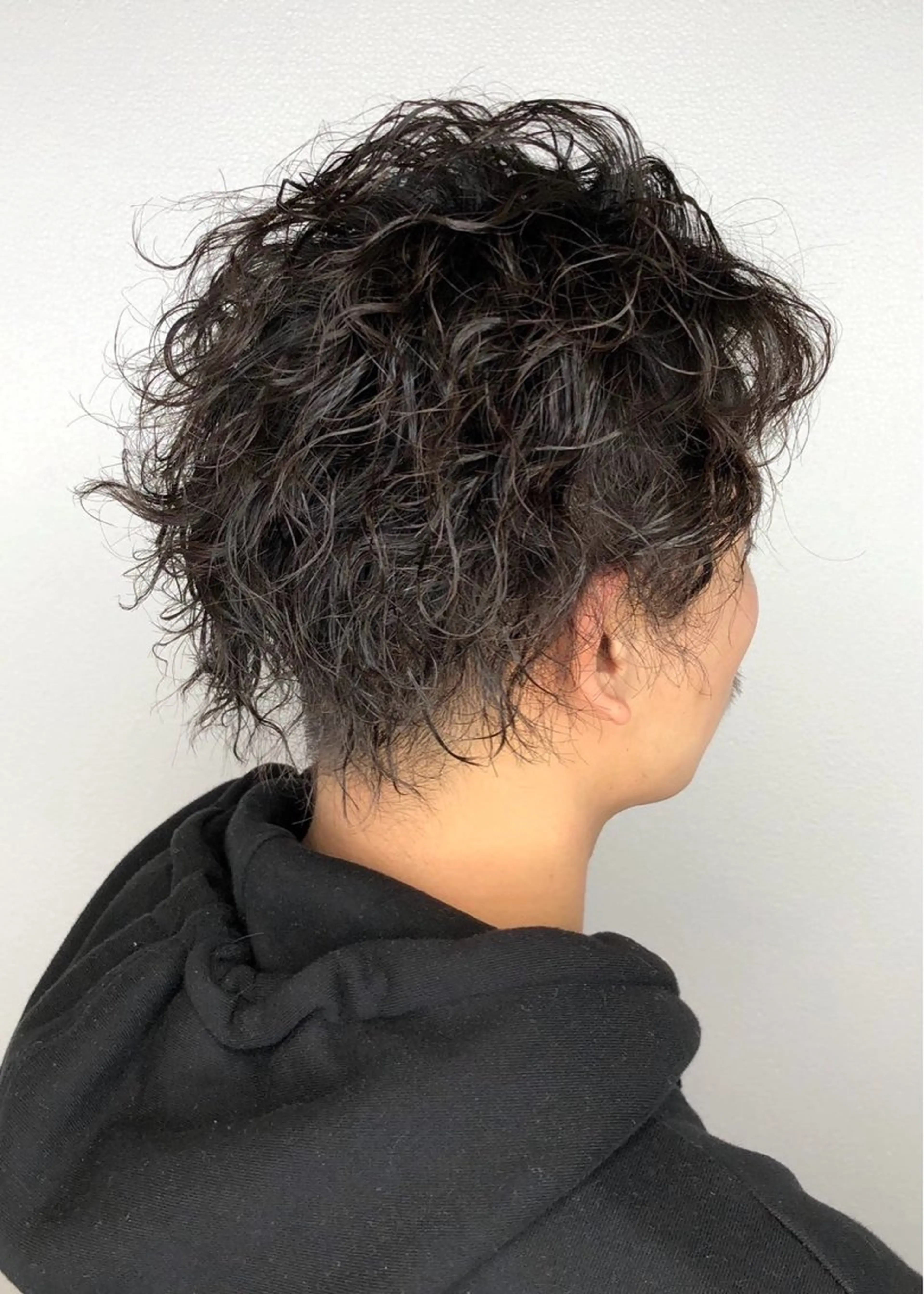 🔹メンズカット＋パーマ＋炭酸シャンプーの写真