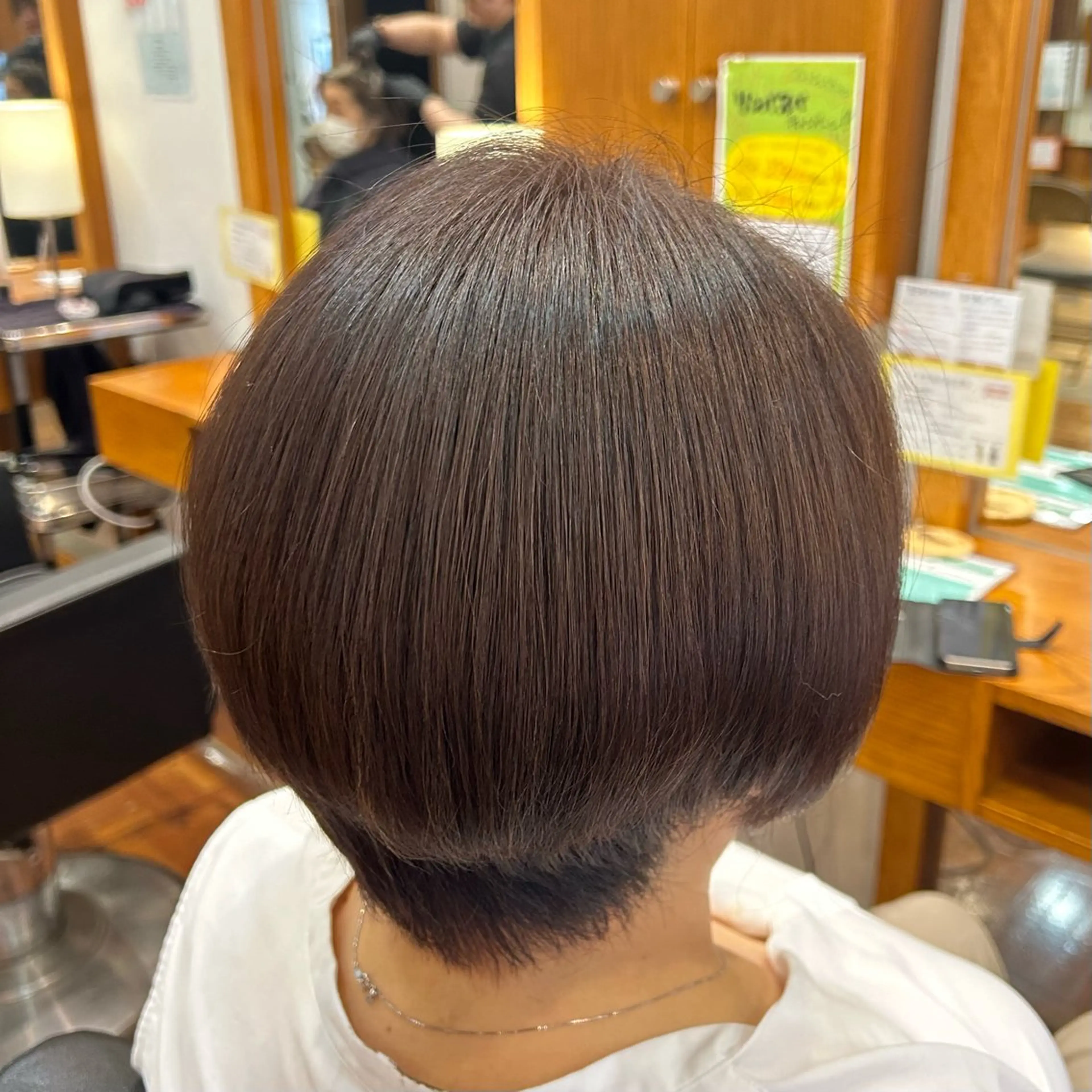 ショート カラー 髪質改善/艶カラー 🌷油科あい🌷のヘアスタイル
