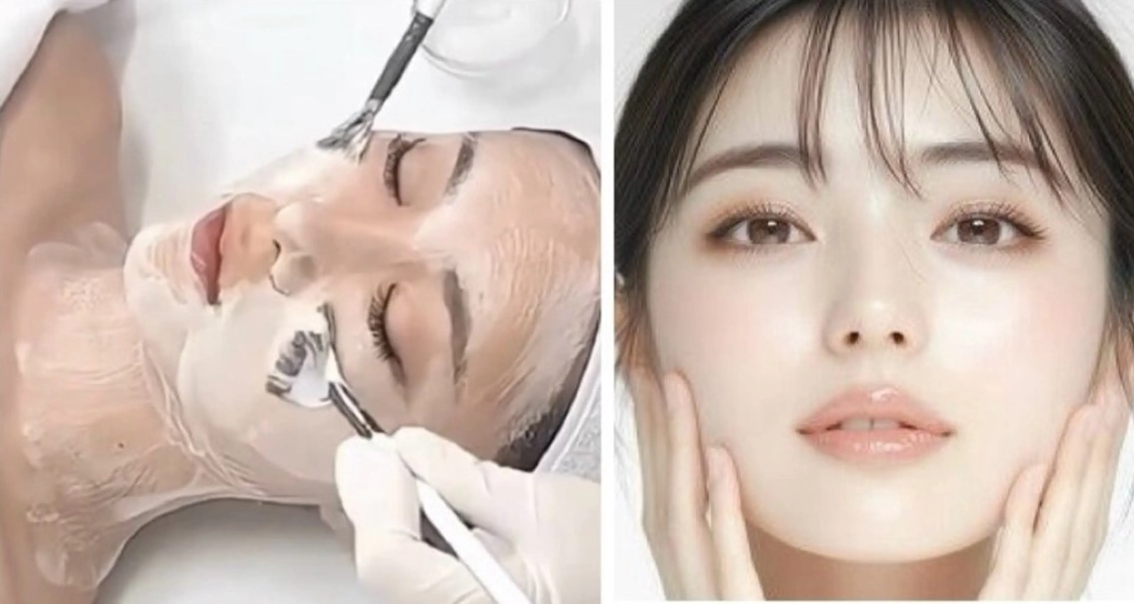 ✨即効つるん艶肌💎韓国式ダクトピール×幹細胞入込で毛穴レス美肌✨ヘッドスパ付き♪頬毛穴/プツプツニキビ/肌荒れ/水光肌の写真