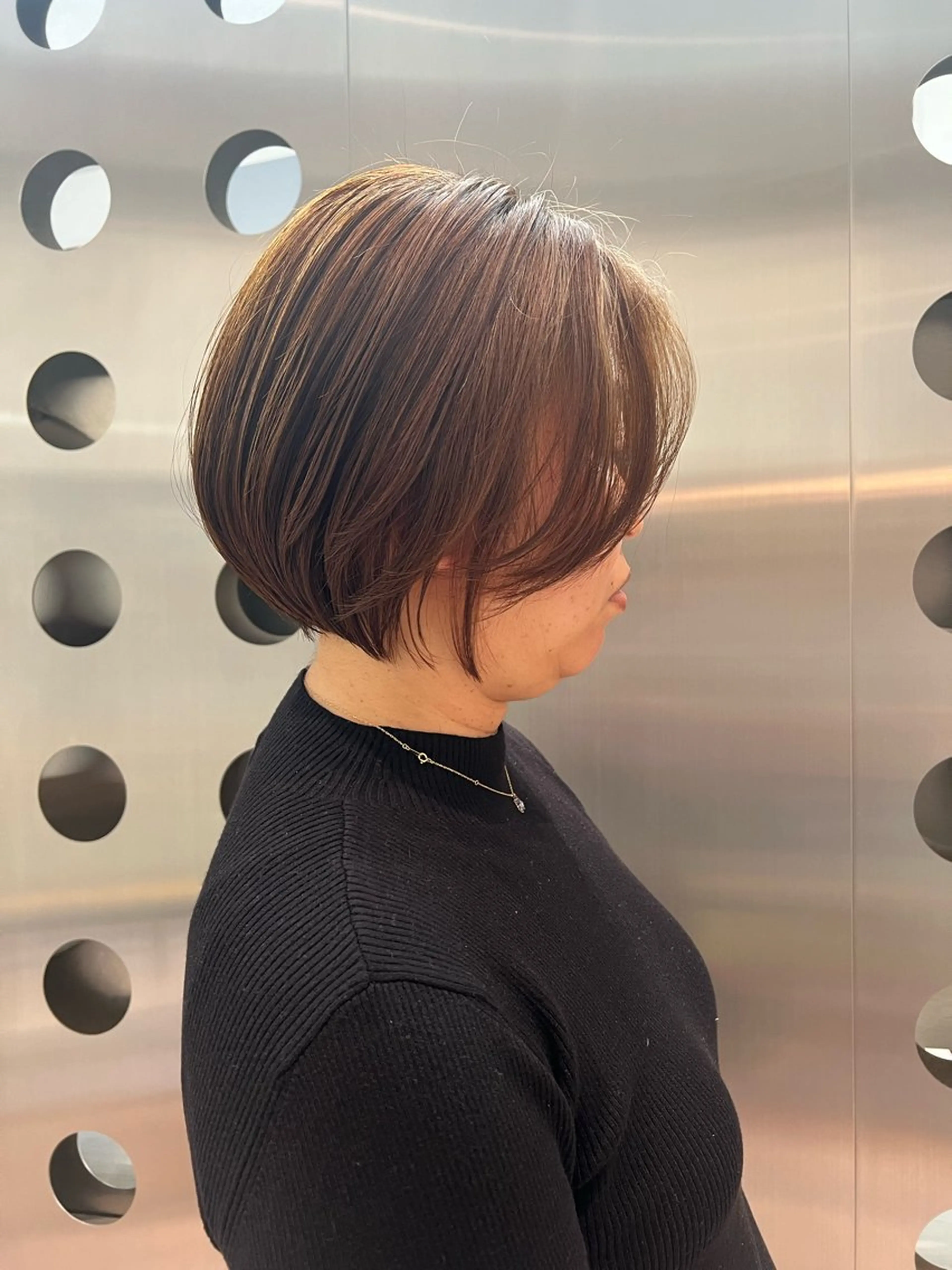 ショート ショートボブ ボブ ショートヘア 堀江 /木下椋麻のヘアスタイル