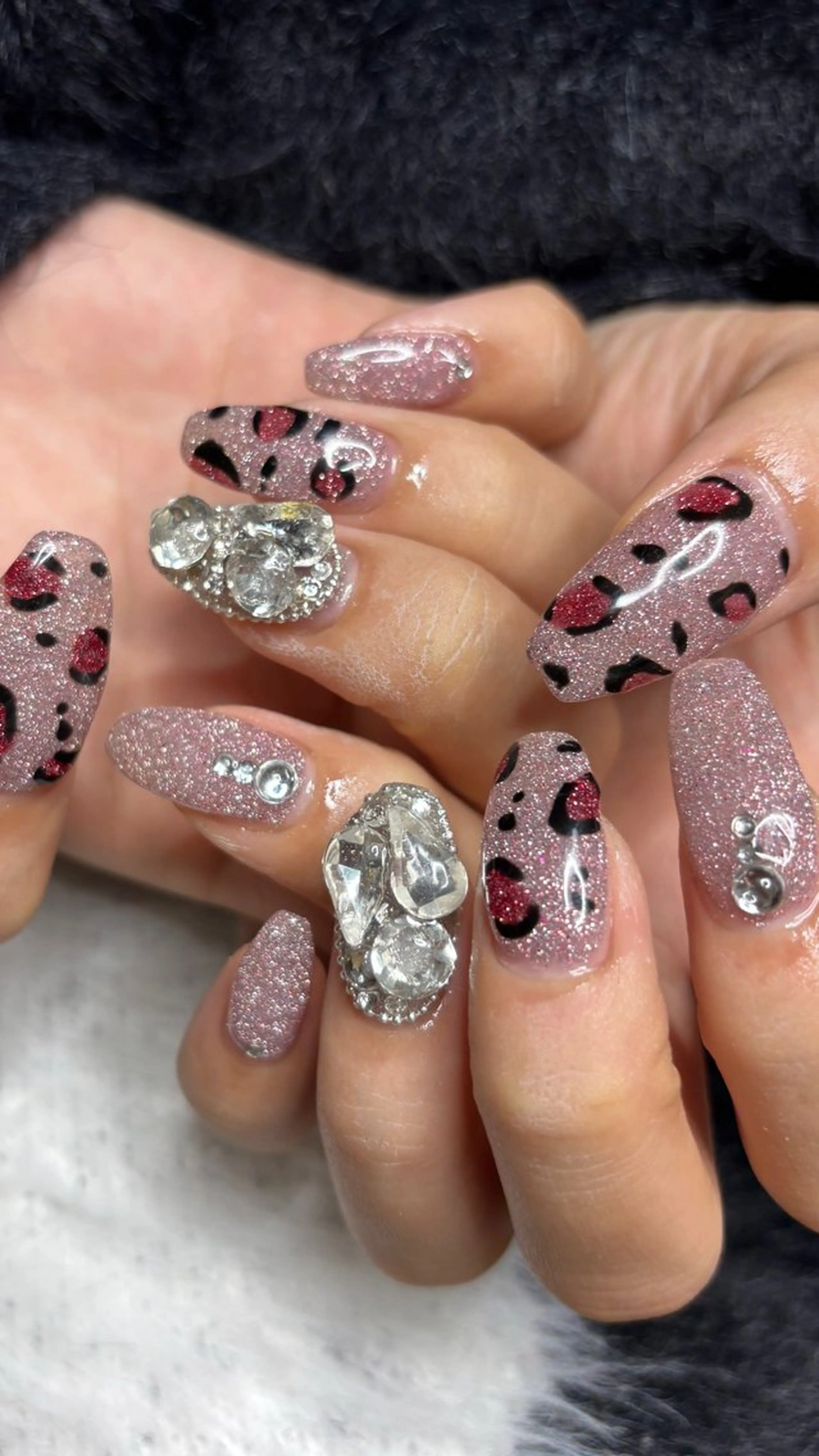 ネイル ハンドケア 川島 梨沙のネイルデザイン