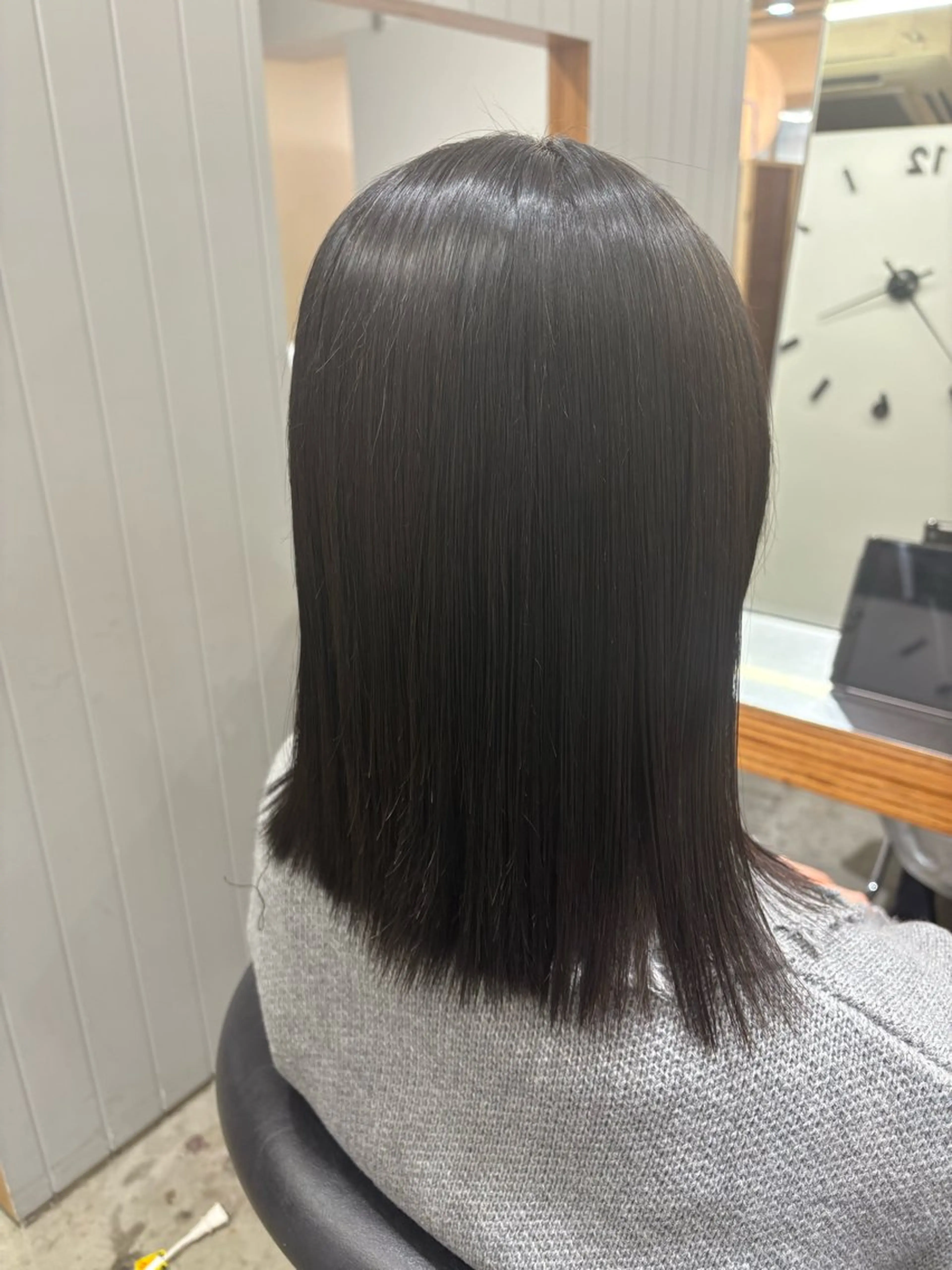 縮毛矯正 長谷川 結奈のヘアスタイル