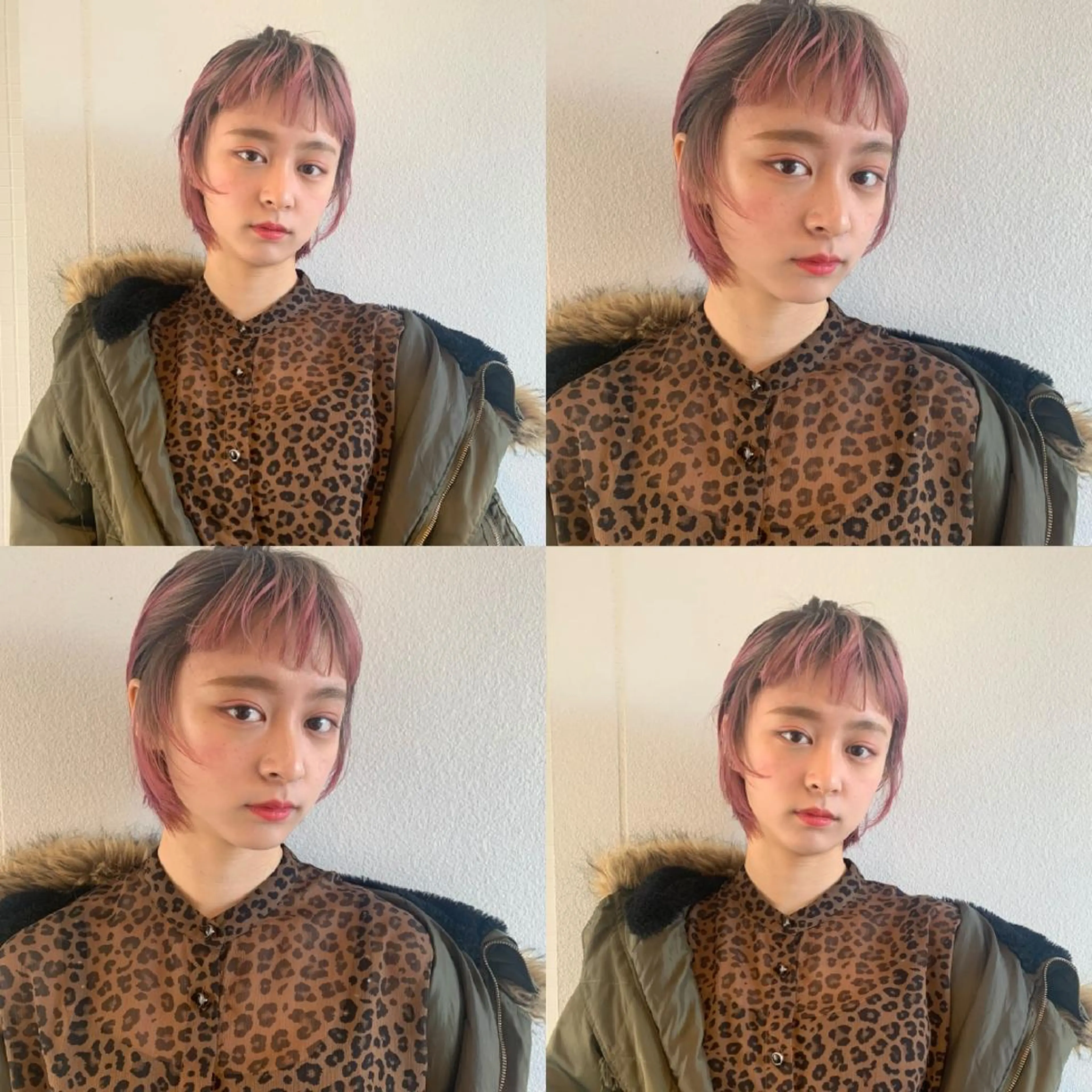 ショート カラー ピンクカラー nambu-GARDEN所属・上田 昂雅のヘアスタイル