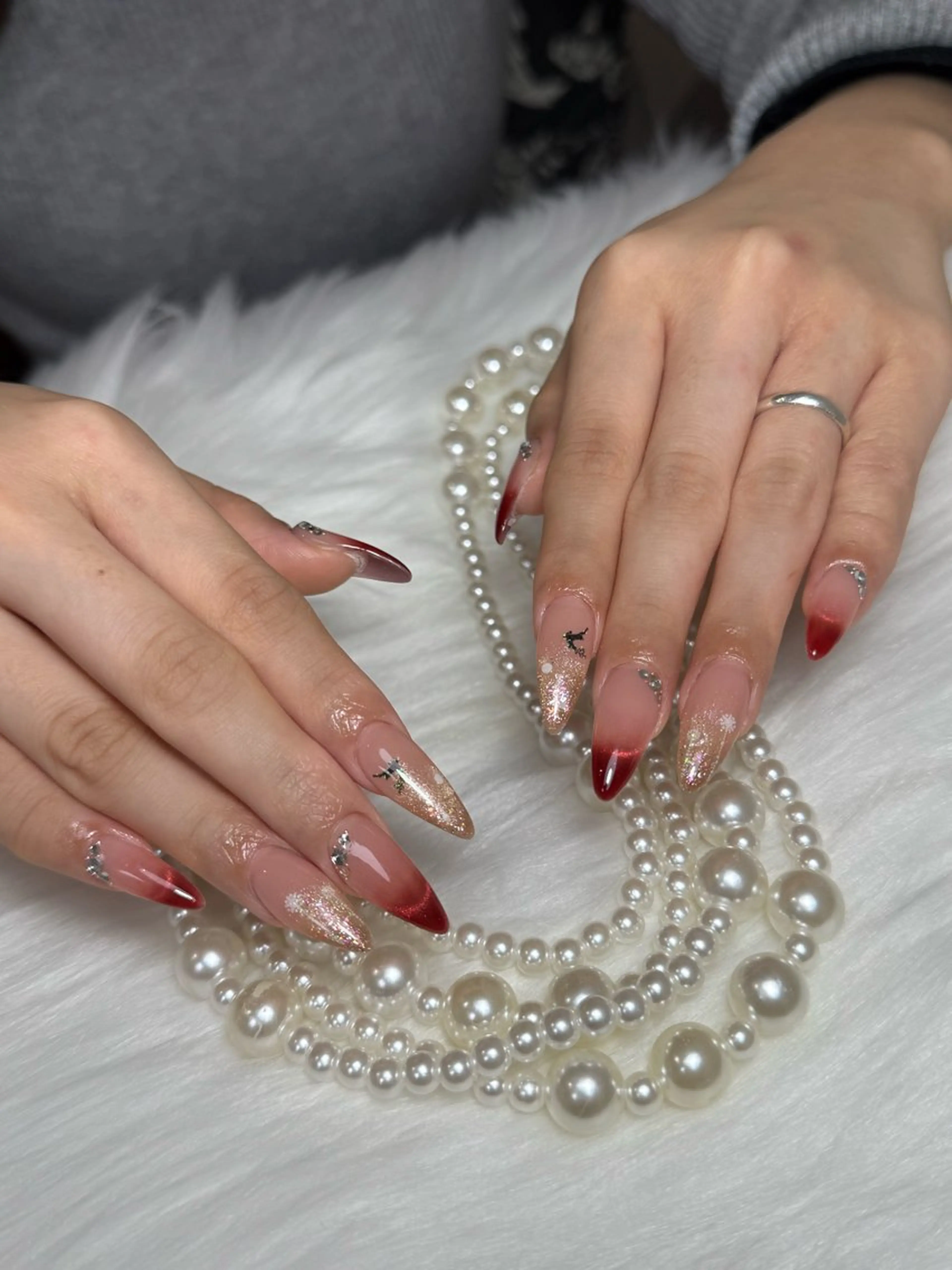 ネイル ハンドネイル DEMAIN- 🌹のネイルデザイン