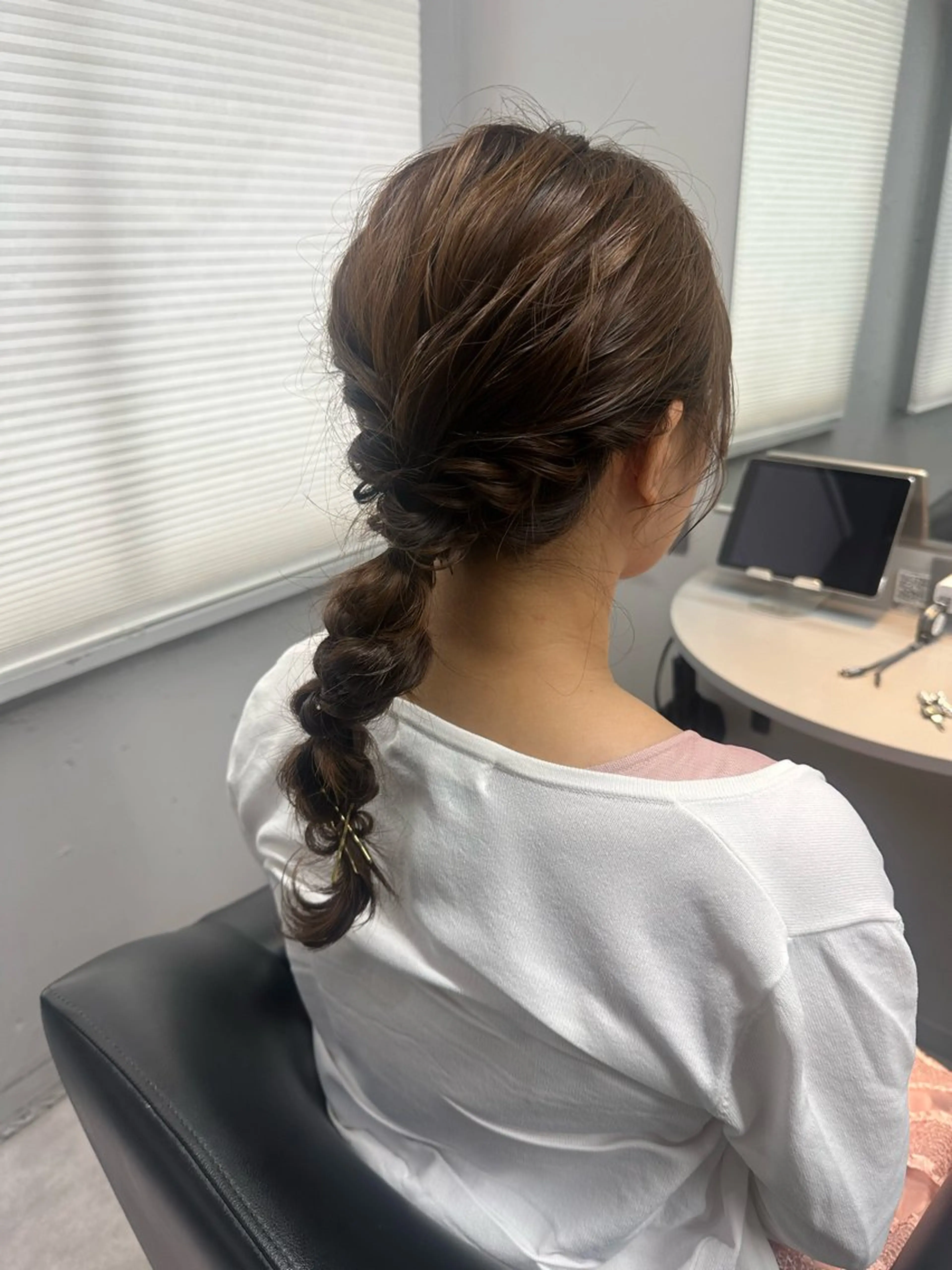 ロング ヘアセット CheRiR所属・アッシュカラーやアレ ンジ得意🌿RIKOのヘアスタイル