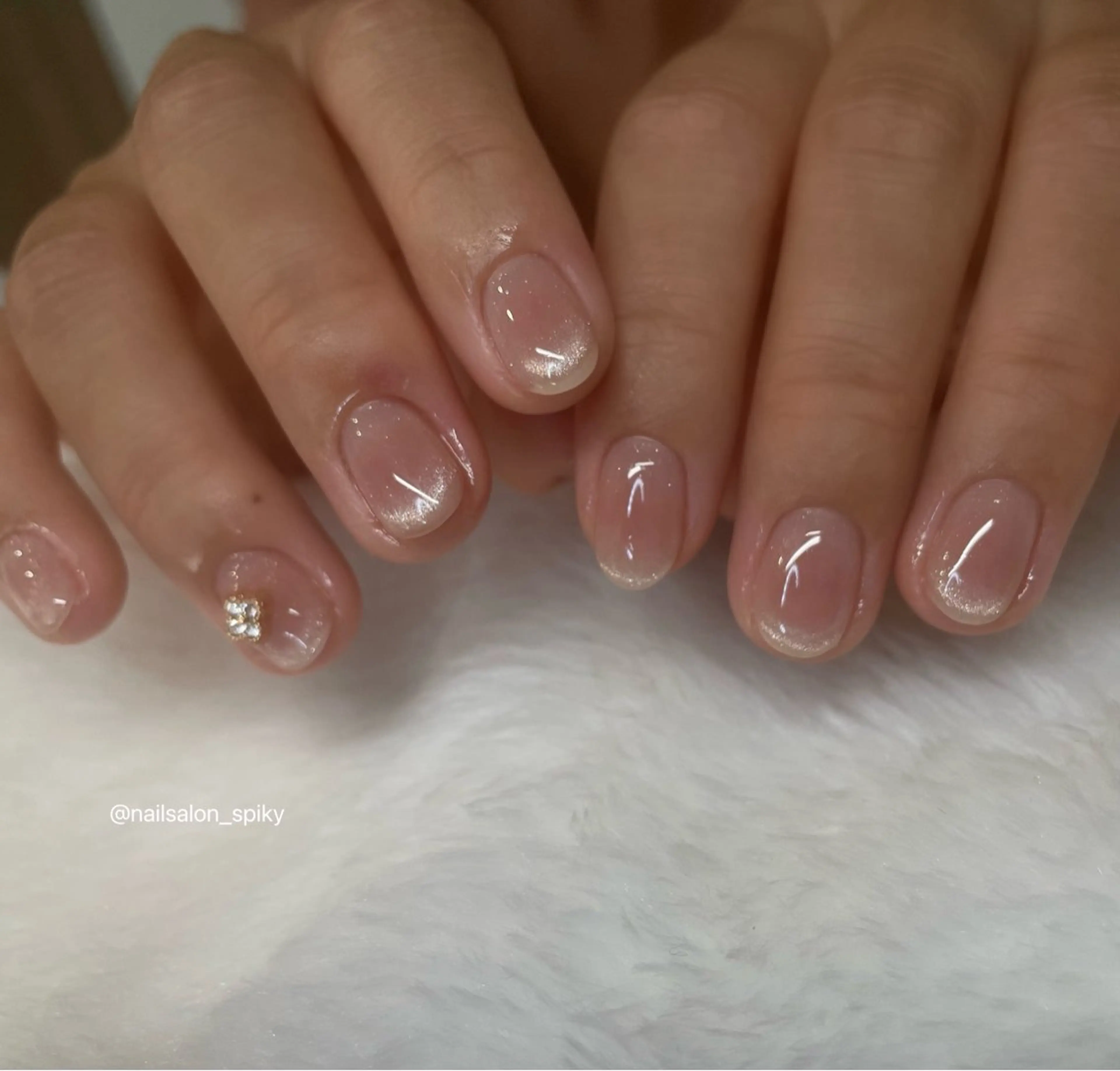 ネイル ハンドネイル Spiky とうげ ふうかのネイルデザイン