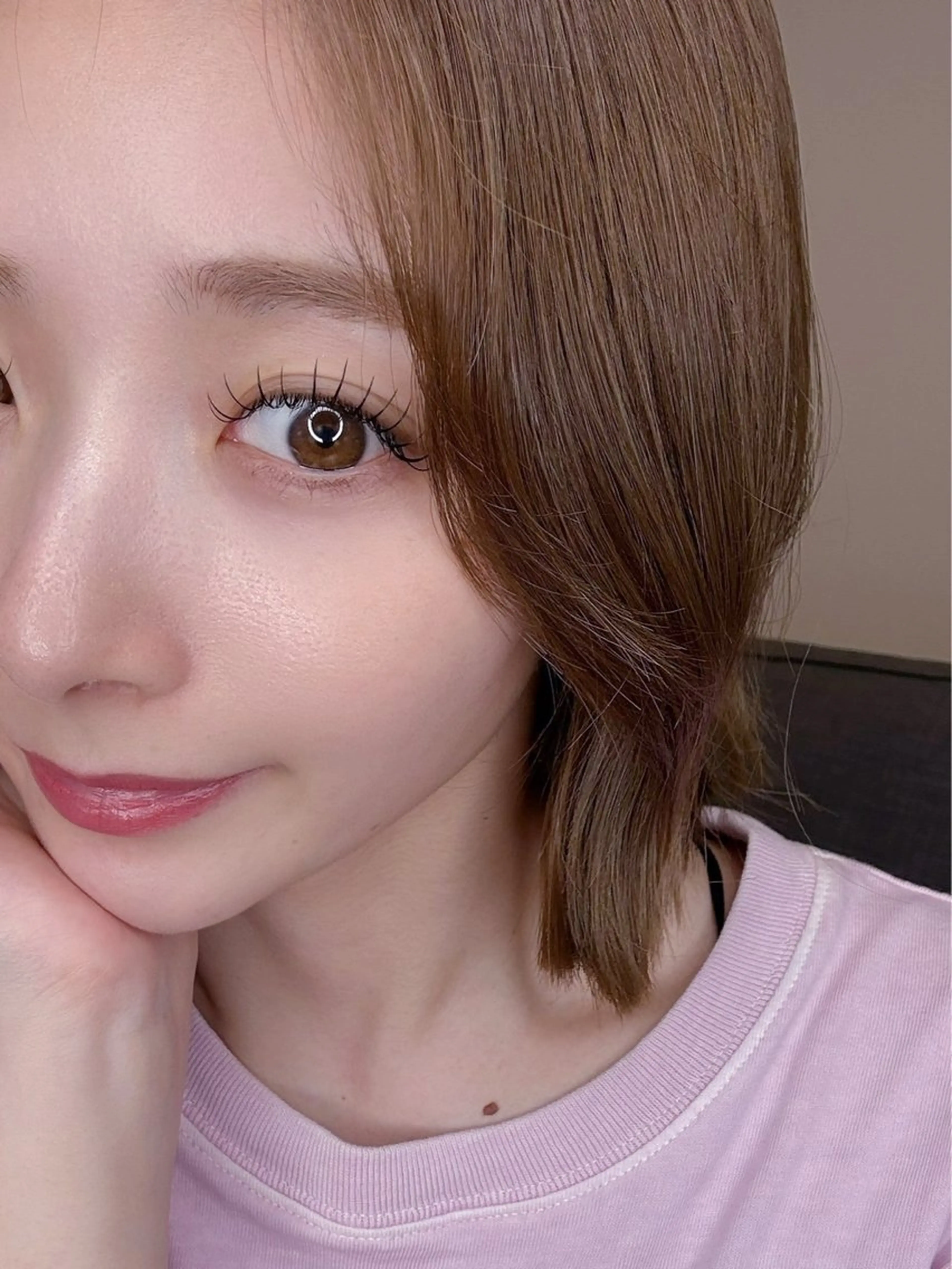 マツエク・マツパ 束感まつ毛 Cカール Dカール フラットラッシュ ナチュラル マツエク SALON VILLAGE所属・cherien 梅津のマツエク・マツパデザイン