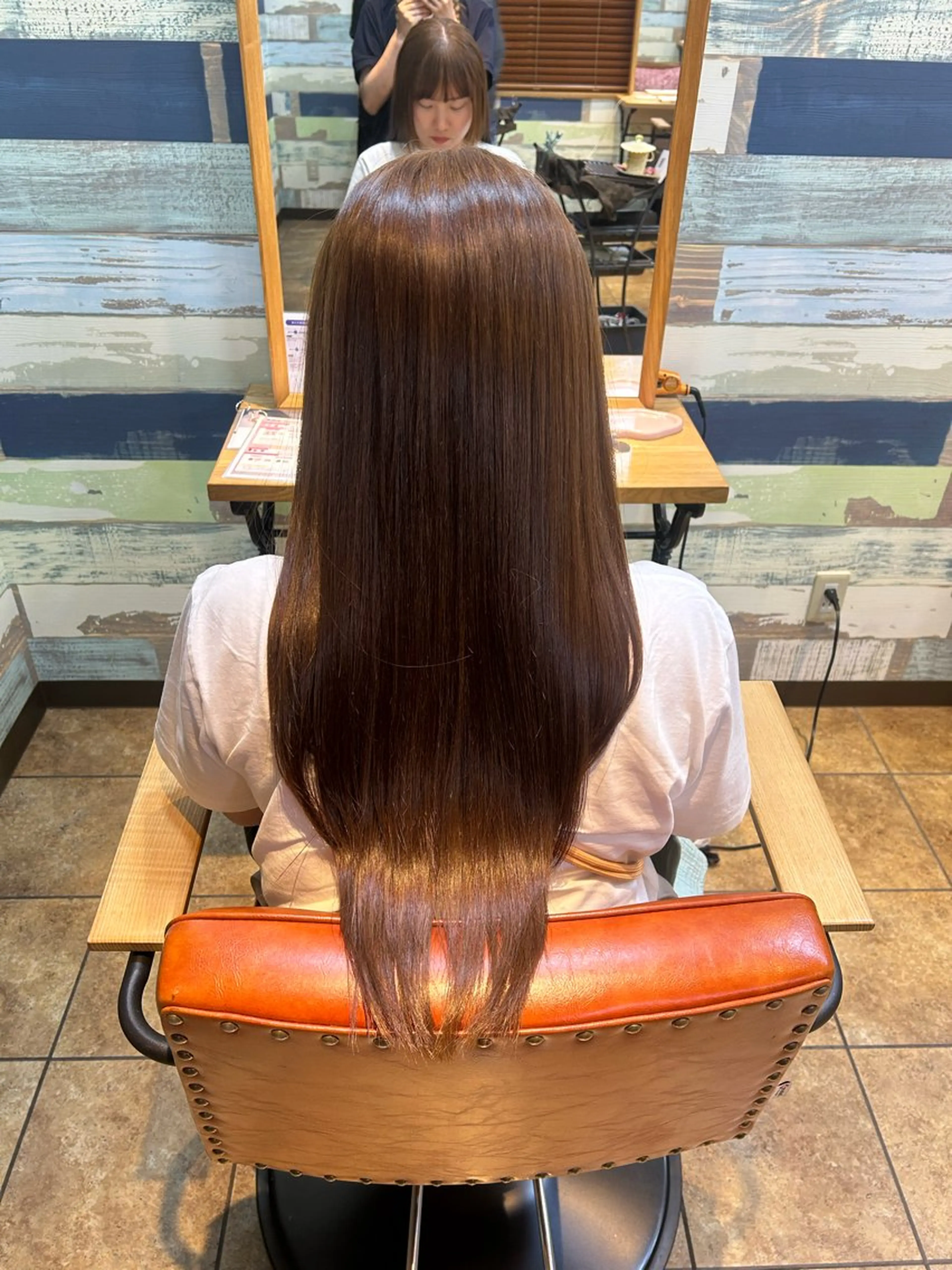 カラー ヘアカラー 透明感カラー🫧🩵 林　菜々美のヘアスタイル