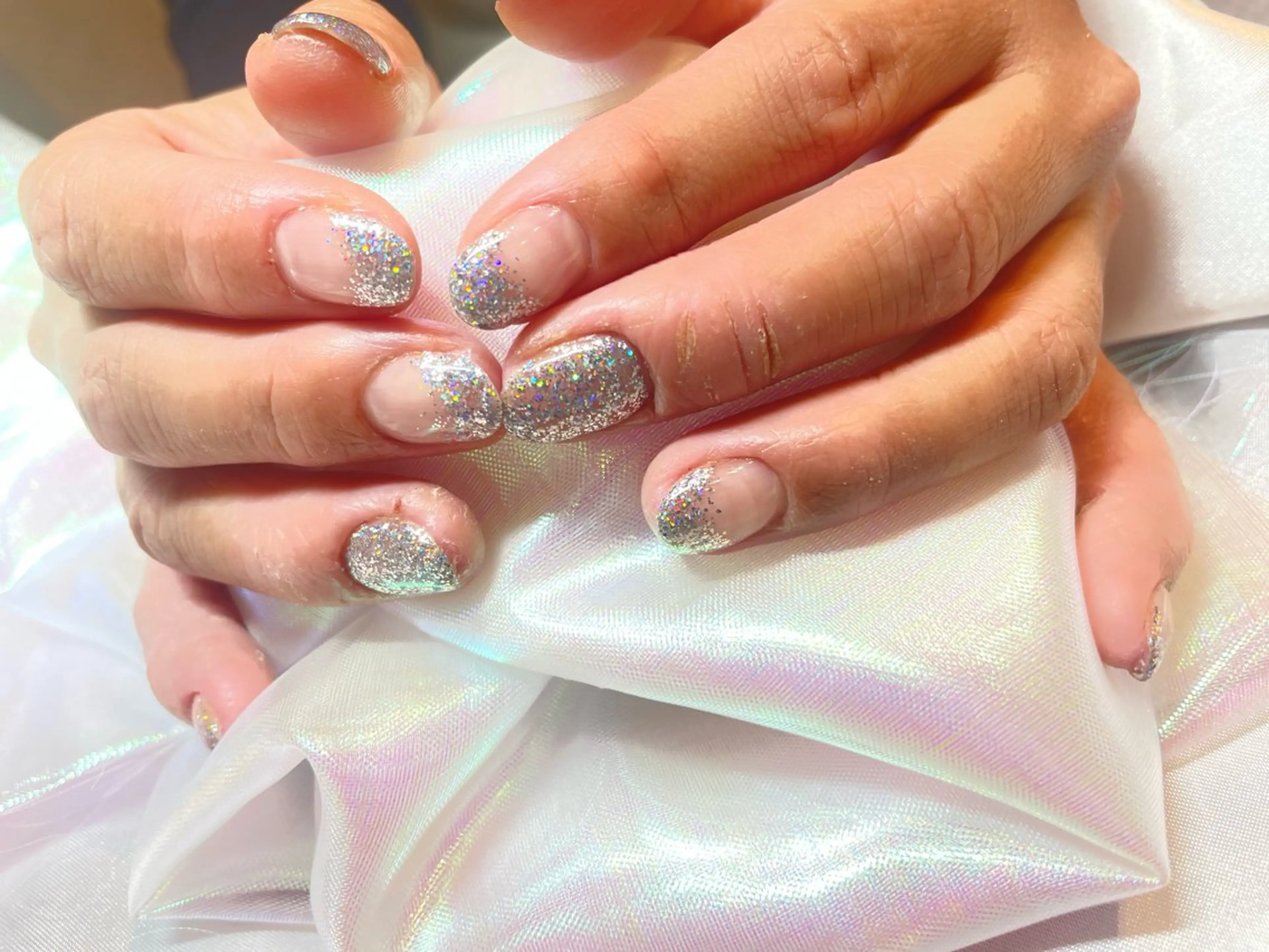 ネイル グラデーション ラメ(グリッター) ラメグラデーション k+1💅nail salon所属・k+1 nail salonのネイルデザイン