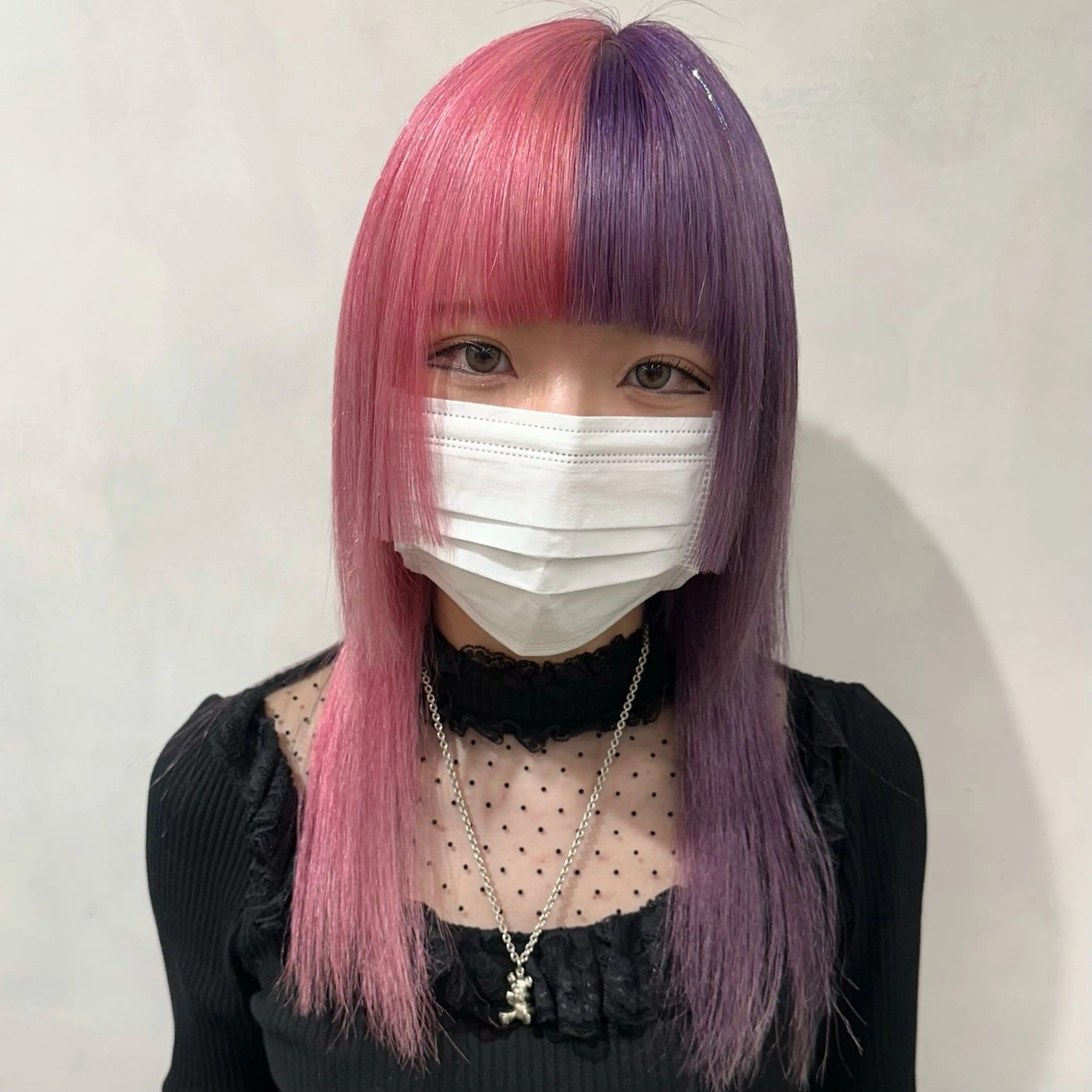 ミディアム カラー カット ヘアカラー トリートメント デザインカラー/パー マ🦖外岡咲希🦖のヘアスタイル